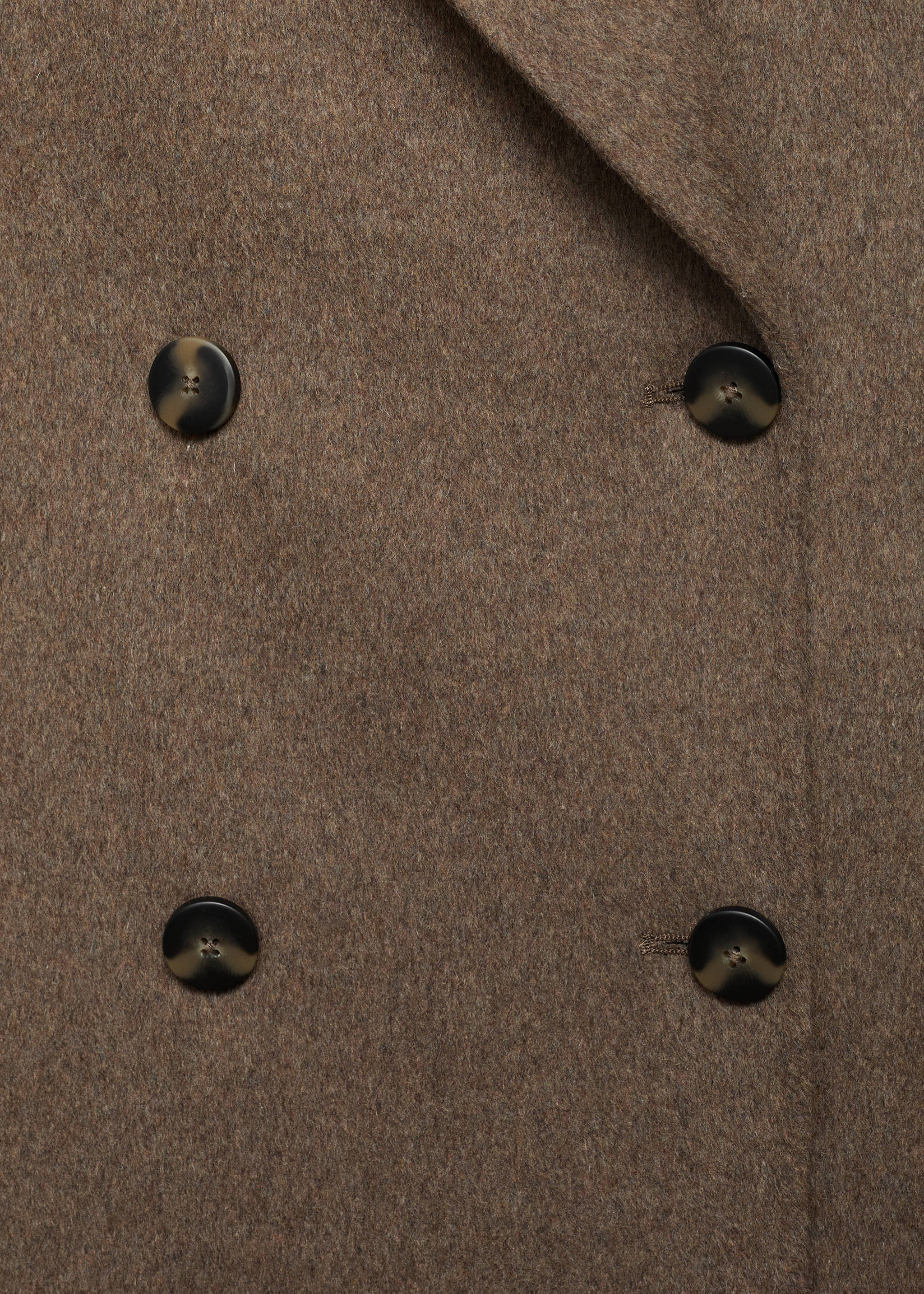 Handmade oversized wool coat - Details of the article 0