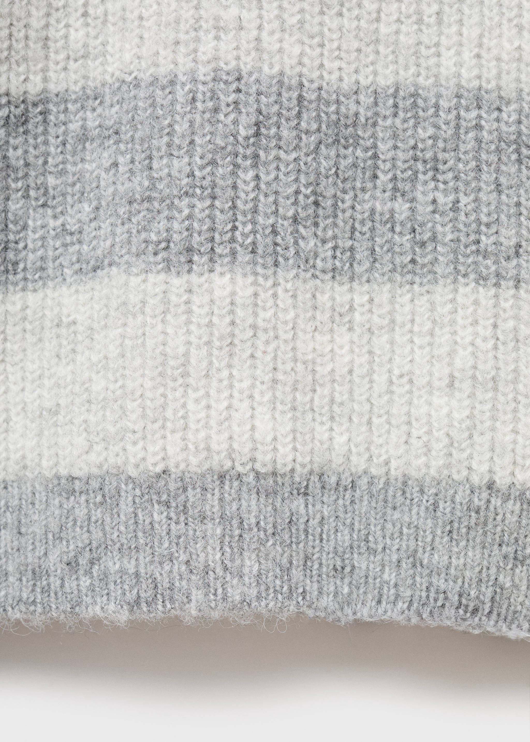 Knit striped sweater - Details of the article 0