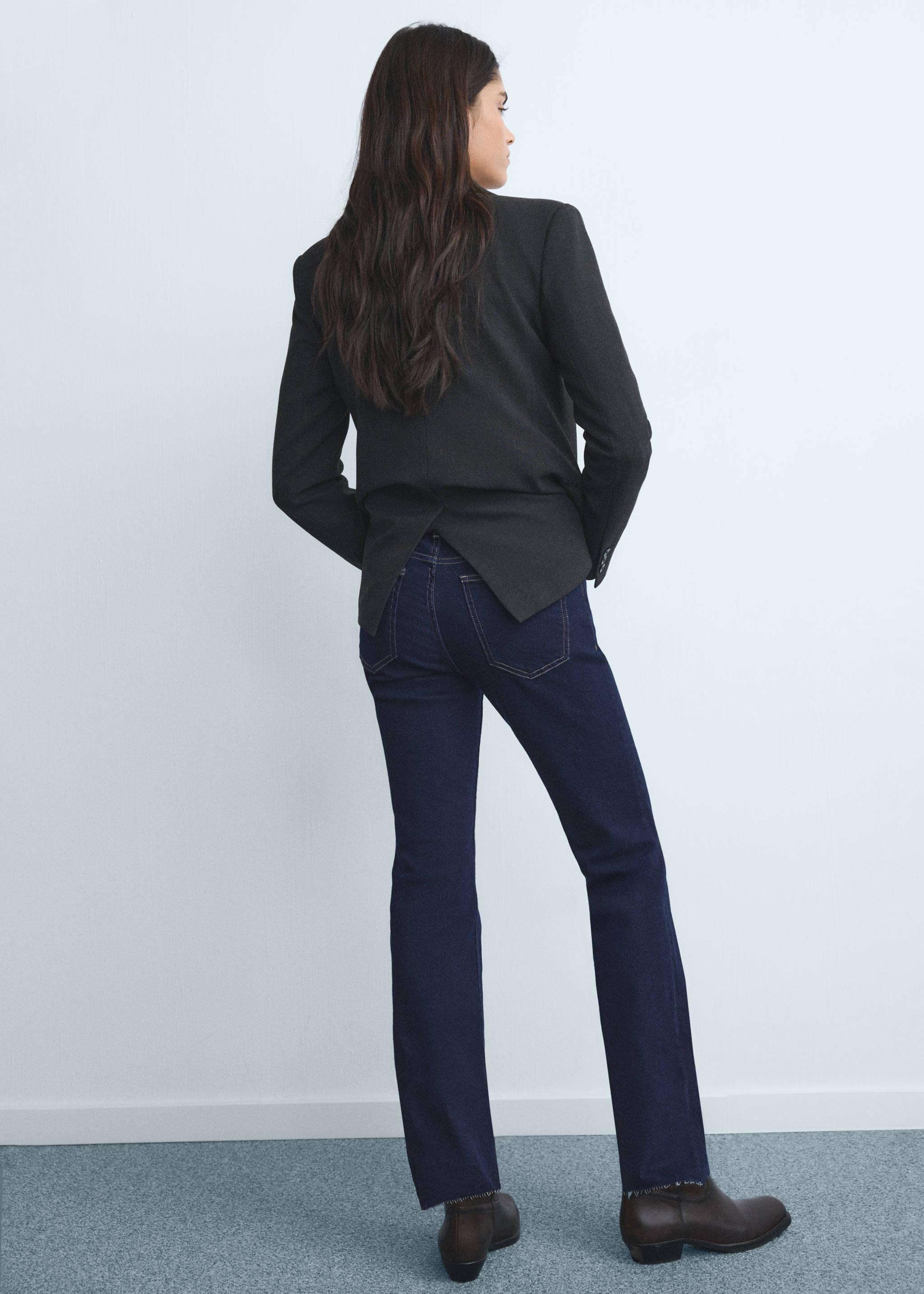 Jean Sienna flare crop - Verso de l’article