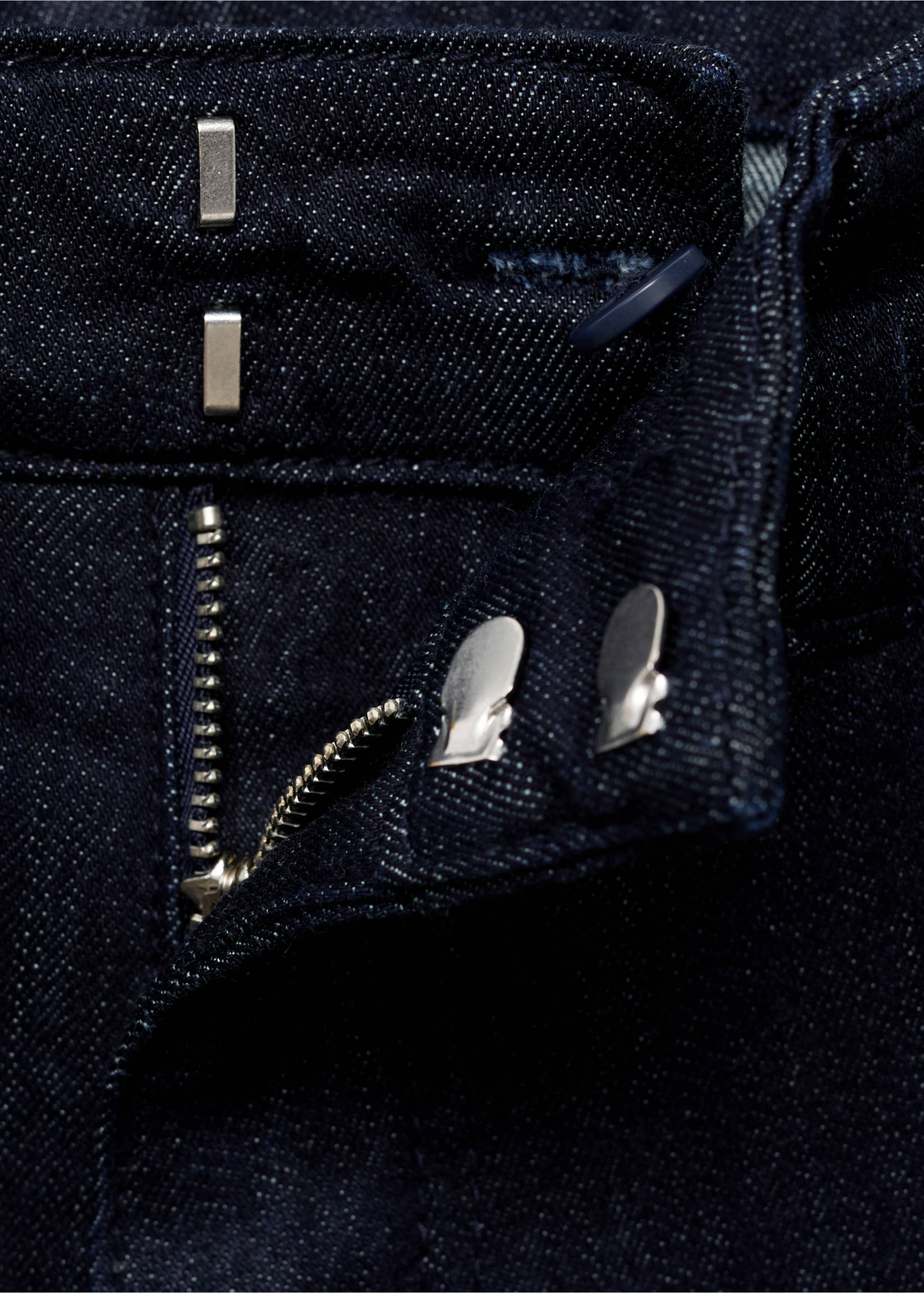 Jean flare taille normale rinse wash - Détail de l'article 0, Bleu. Ref: 17015804-00.