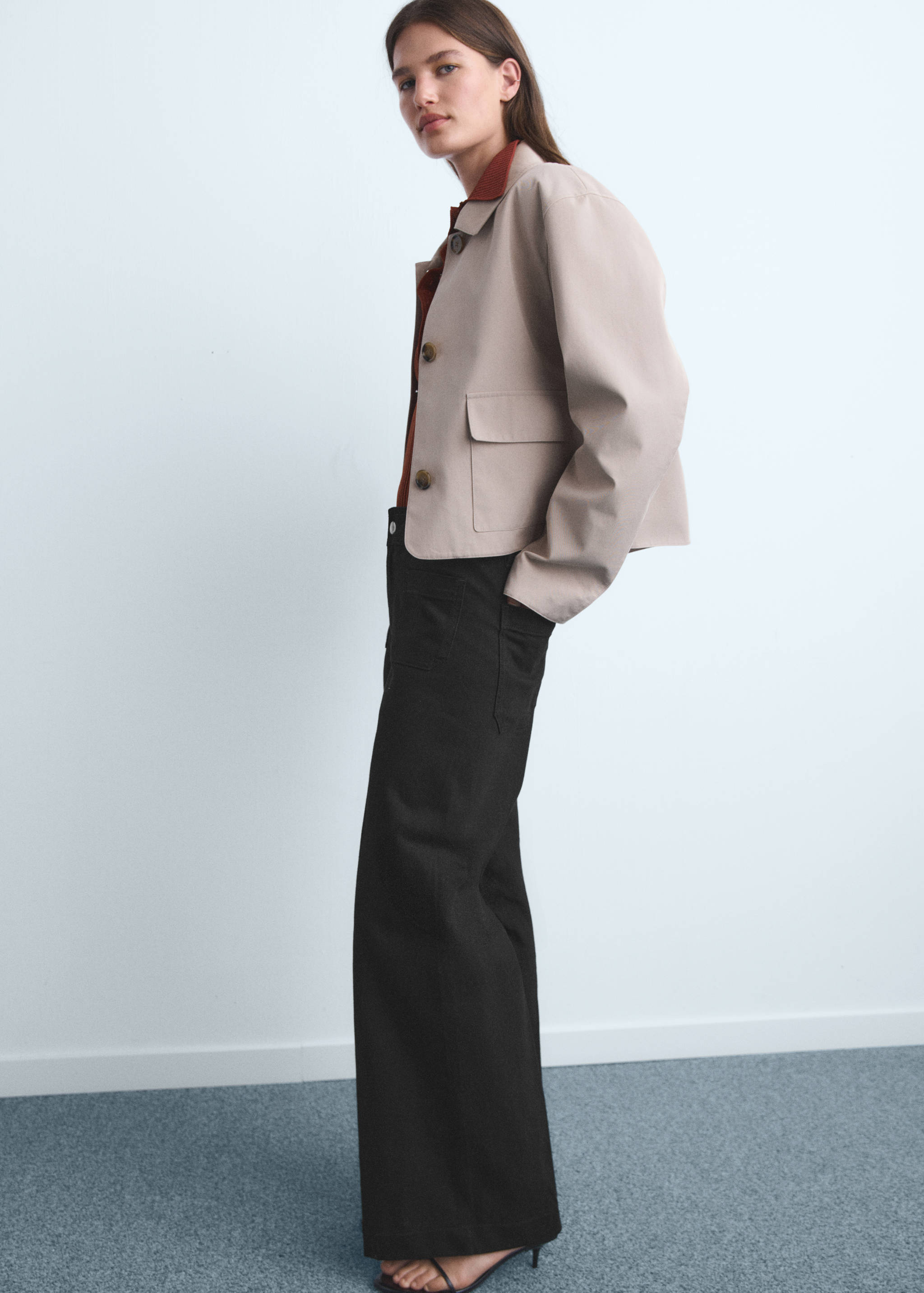 Wide-Leg-Jeans mit Taschen - Detail des Artikels 2