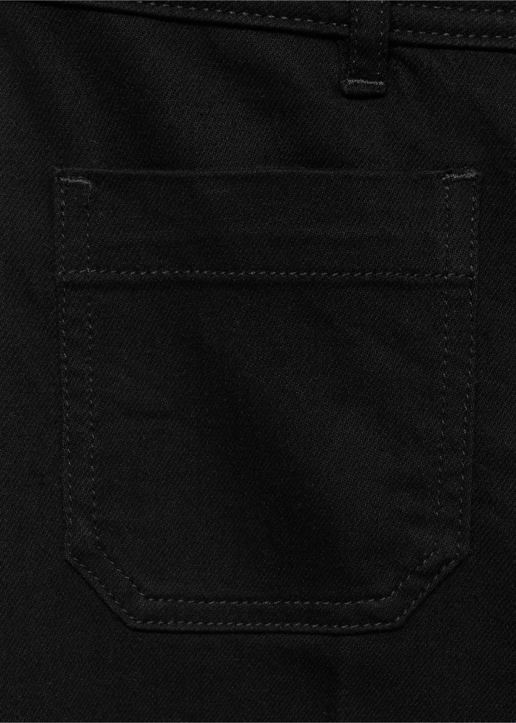 Jean large avec poches - Détail de l'article 0, Black denim. Ref: 17015809-00.