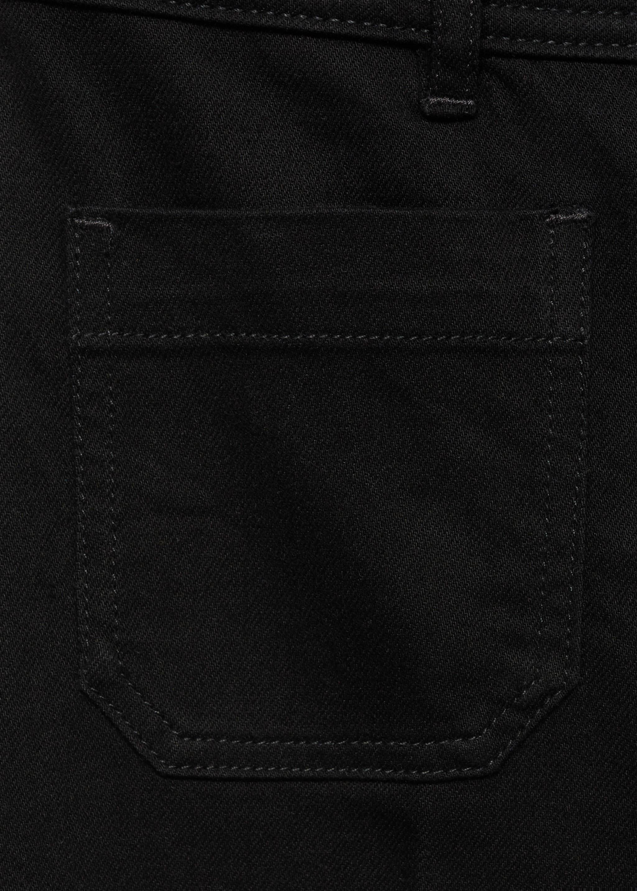 Calças de ganga wide leg com bolsos - Pormenor do artigo 0