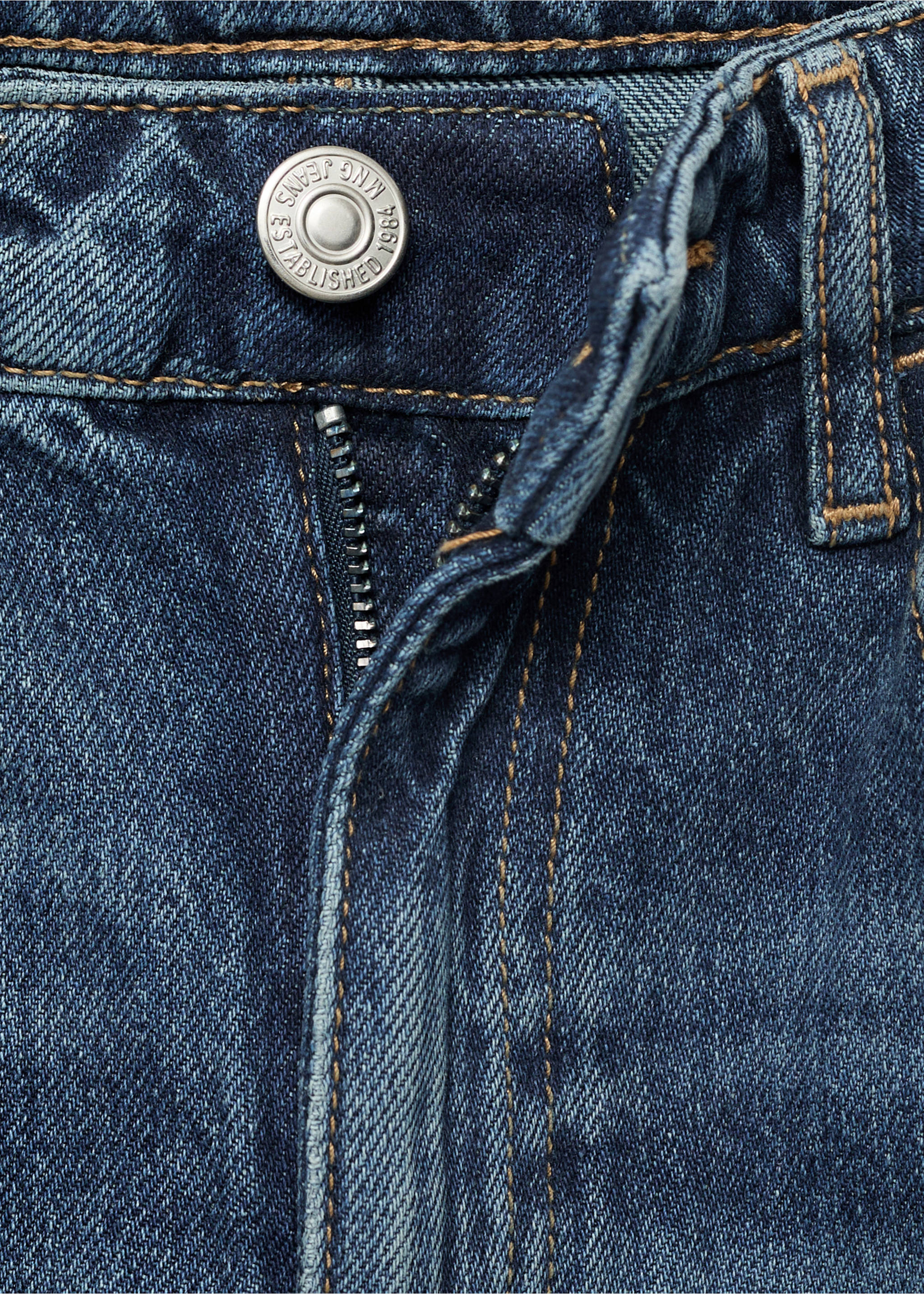 Jean Matilda droit taille normale - Détail de l'article 8, Bleu foncé. Ref: 17015812-00.