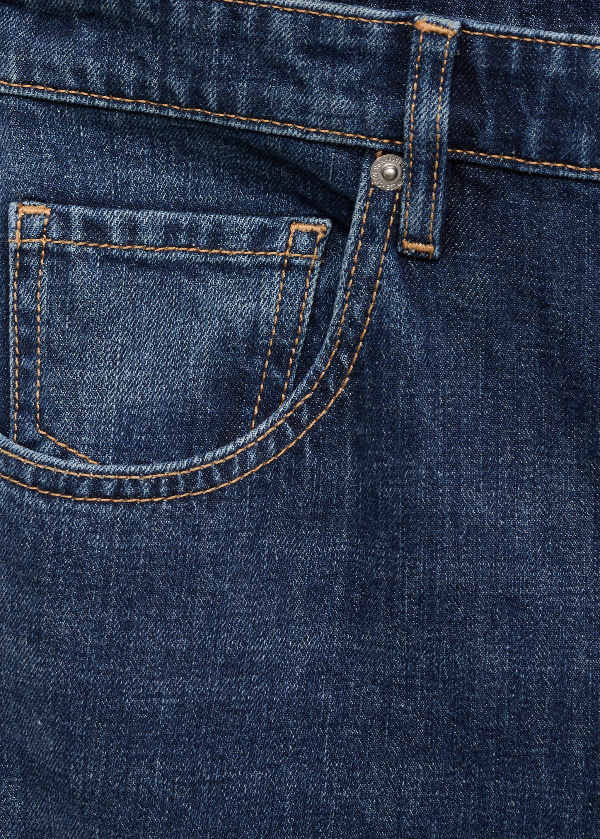 Low-rise wideleg jeans - Details of the article 0