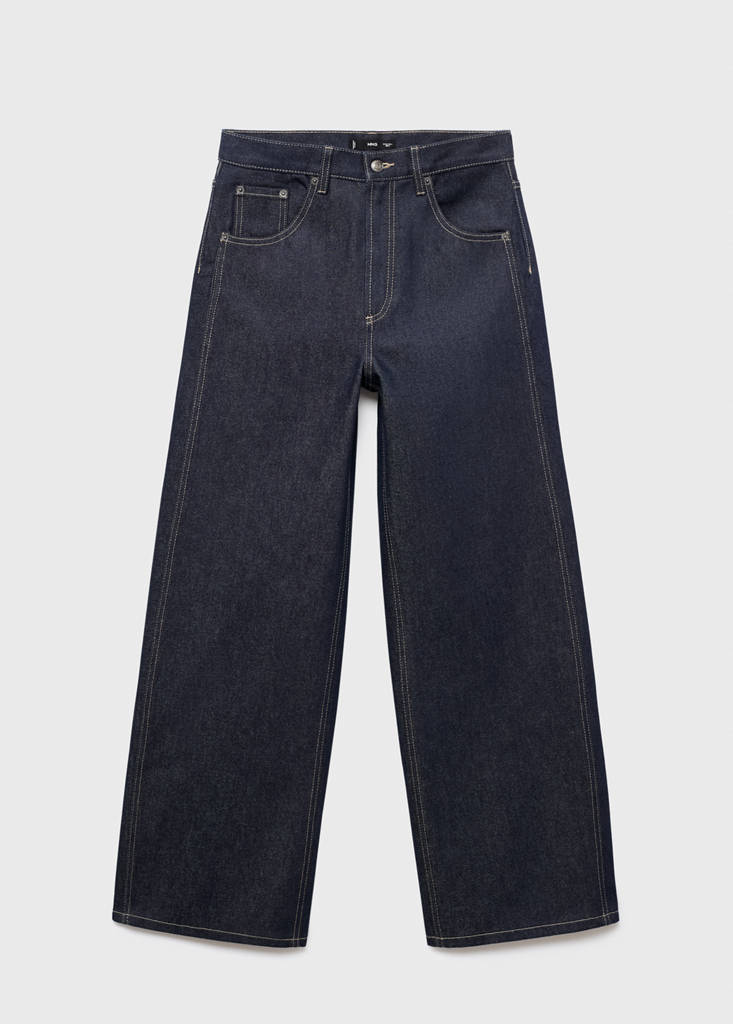 High-waisted barrel jeans — Open Blue