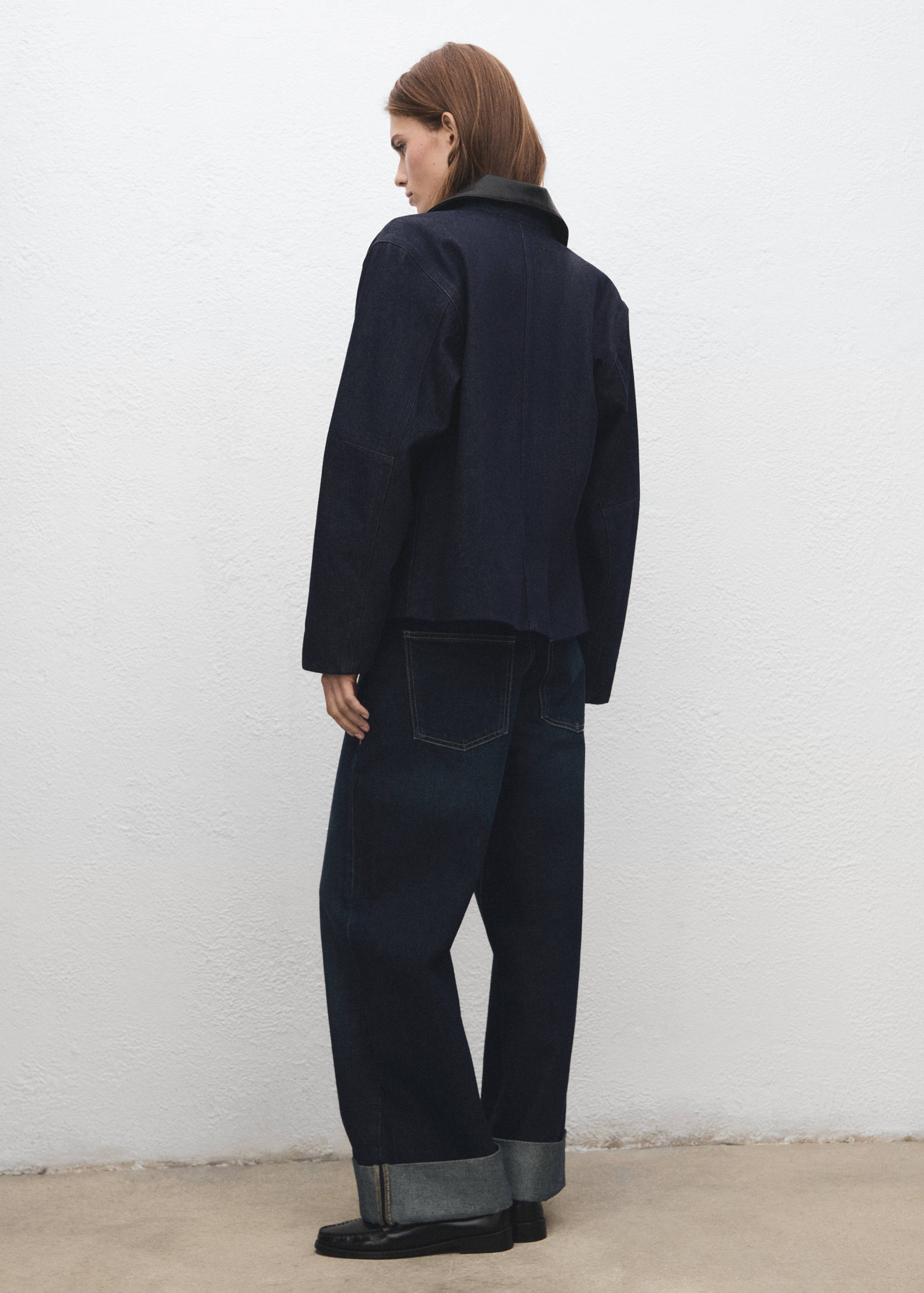 Jean large à revers - Verso de l’article