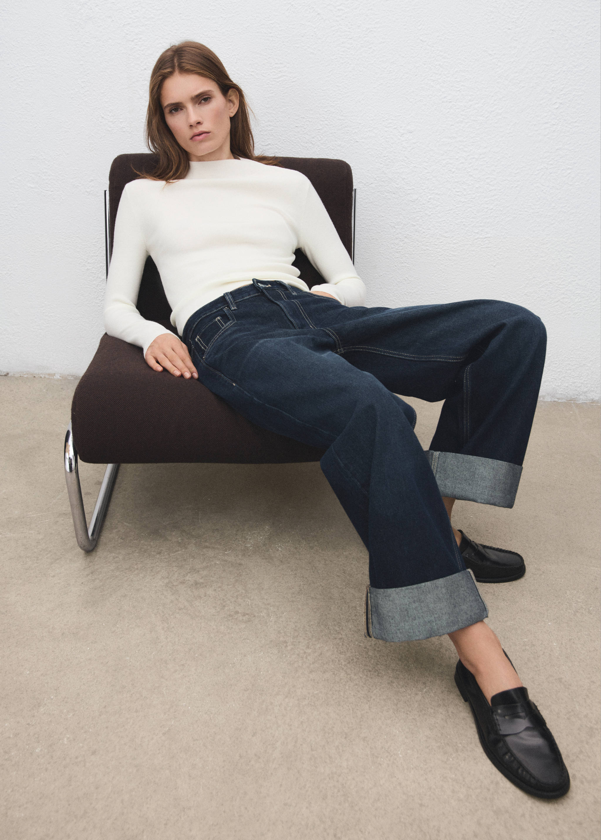 Jean large à revers - Détail de l'article 2