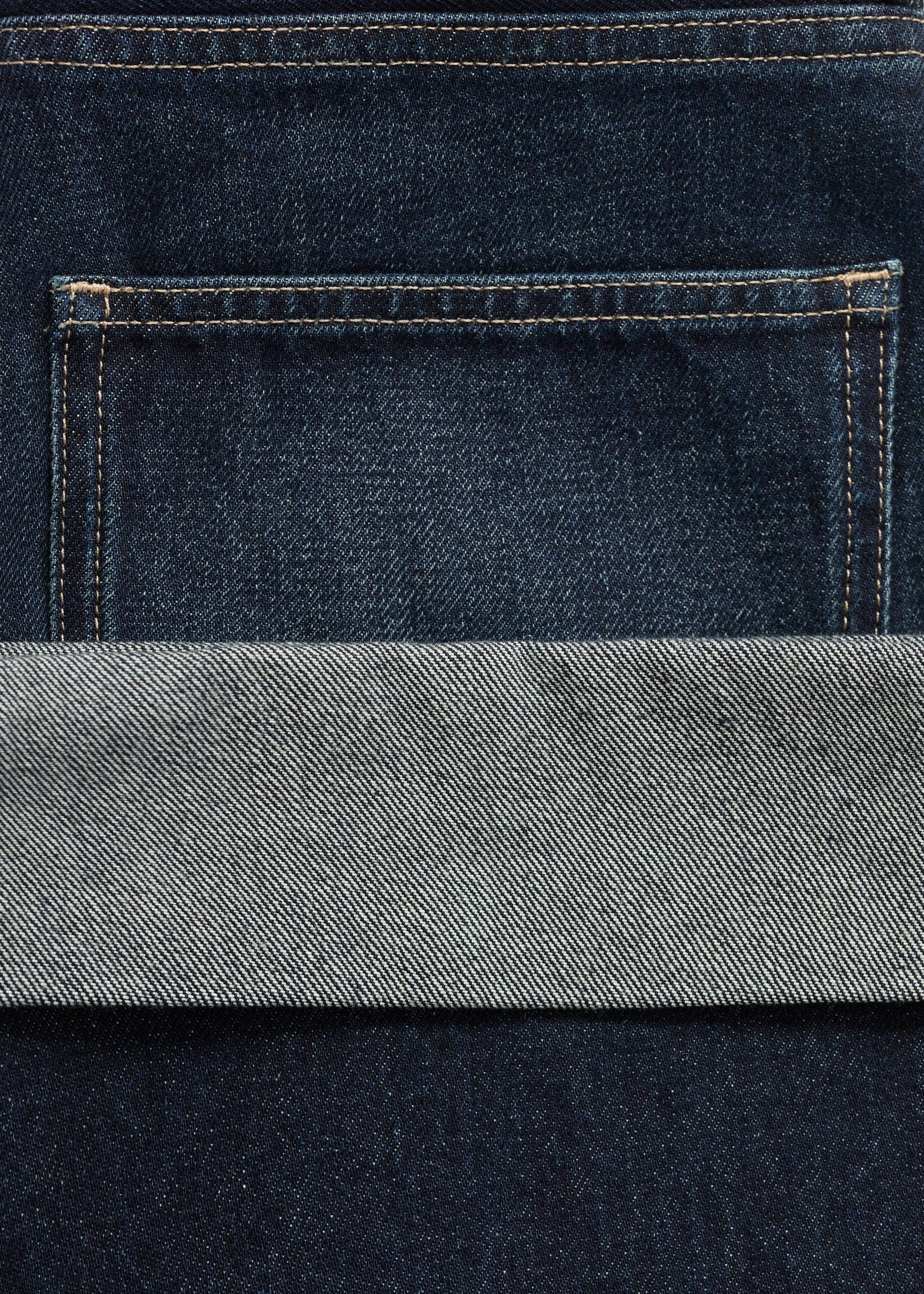 Jean large à revers - Détail de l'article 0