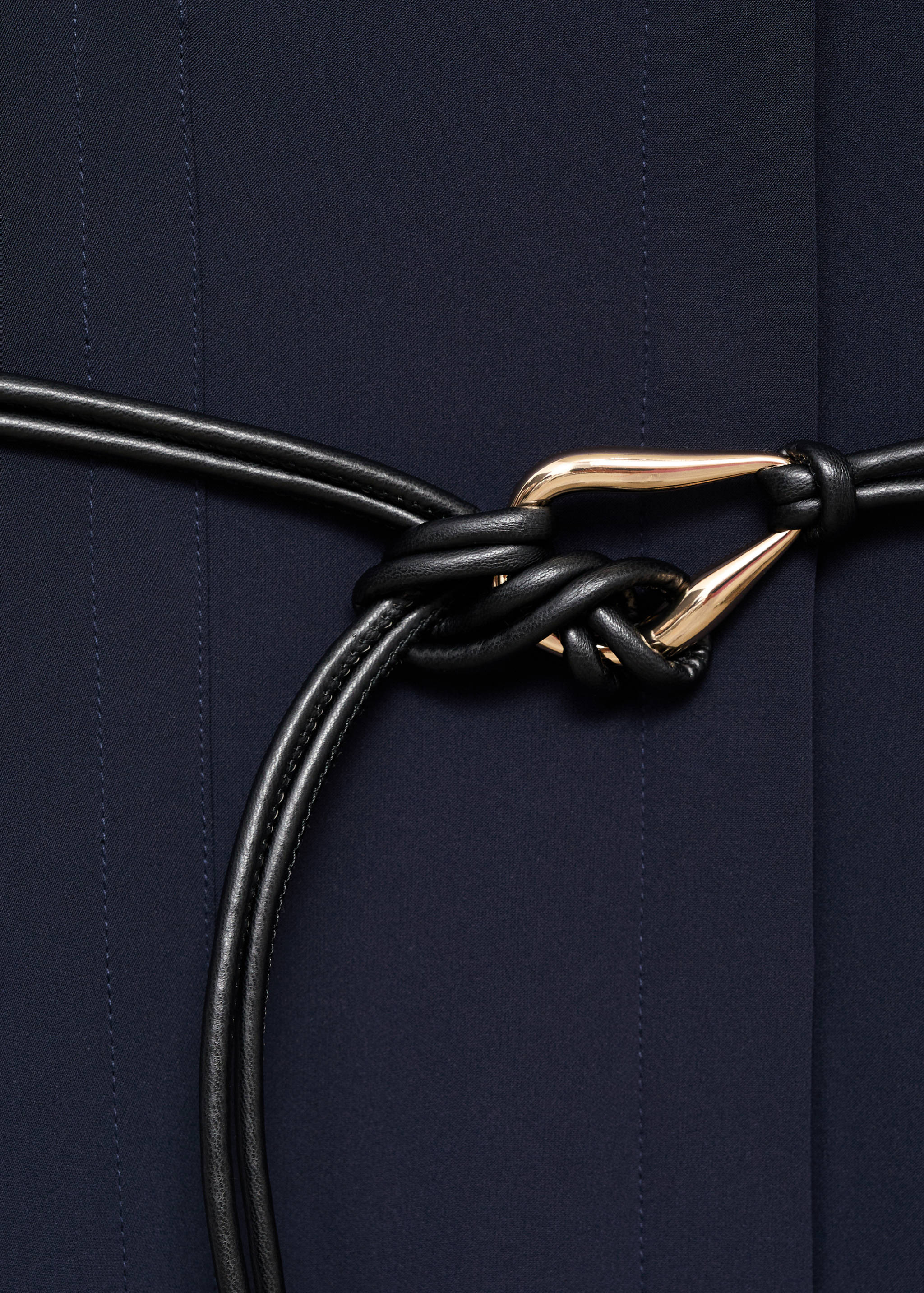 Belt shirt dress - Details of the article 0