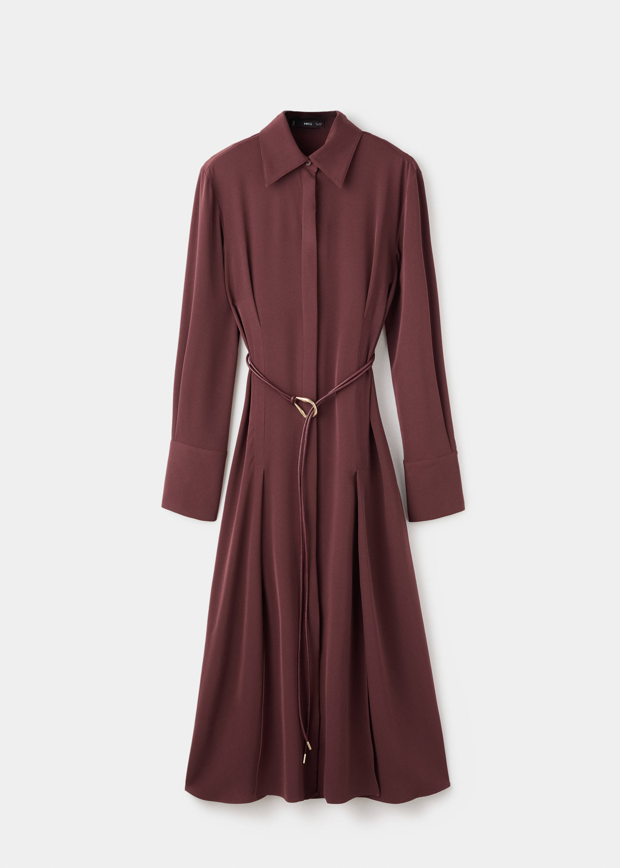 Belt shirt dress - Article without model
