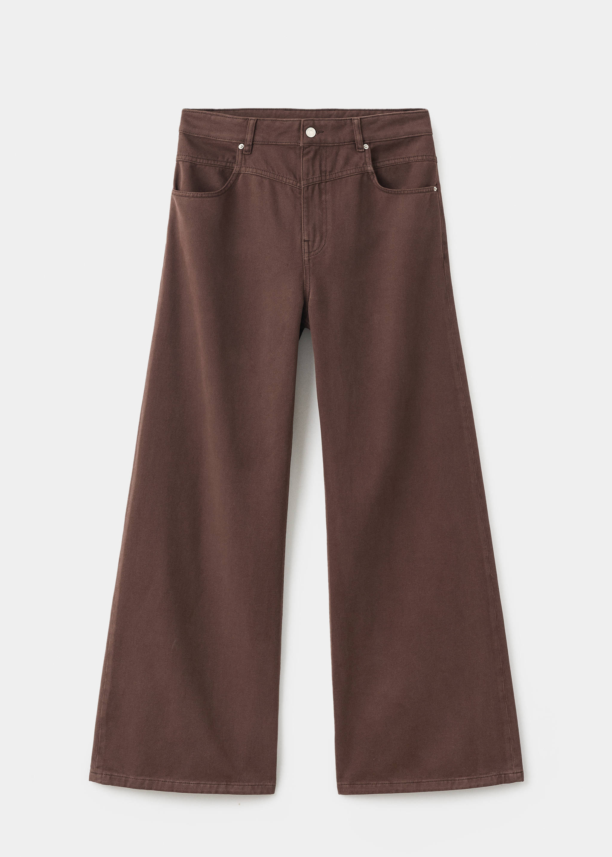 Wide leg mid-rise loose-fit jeans - Article without model