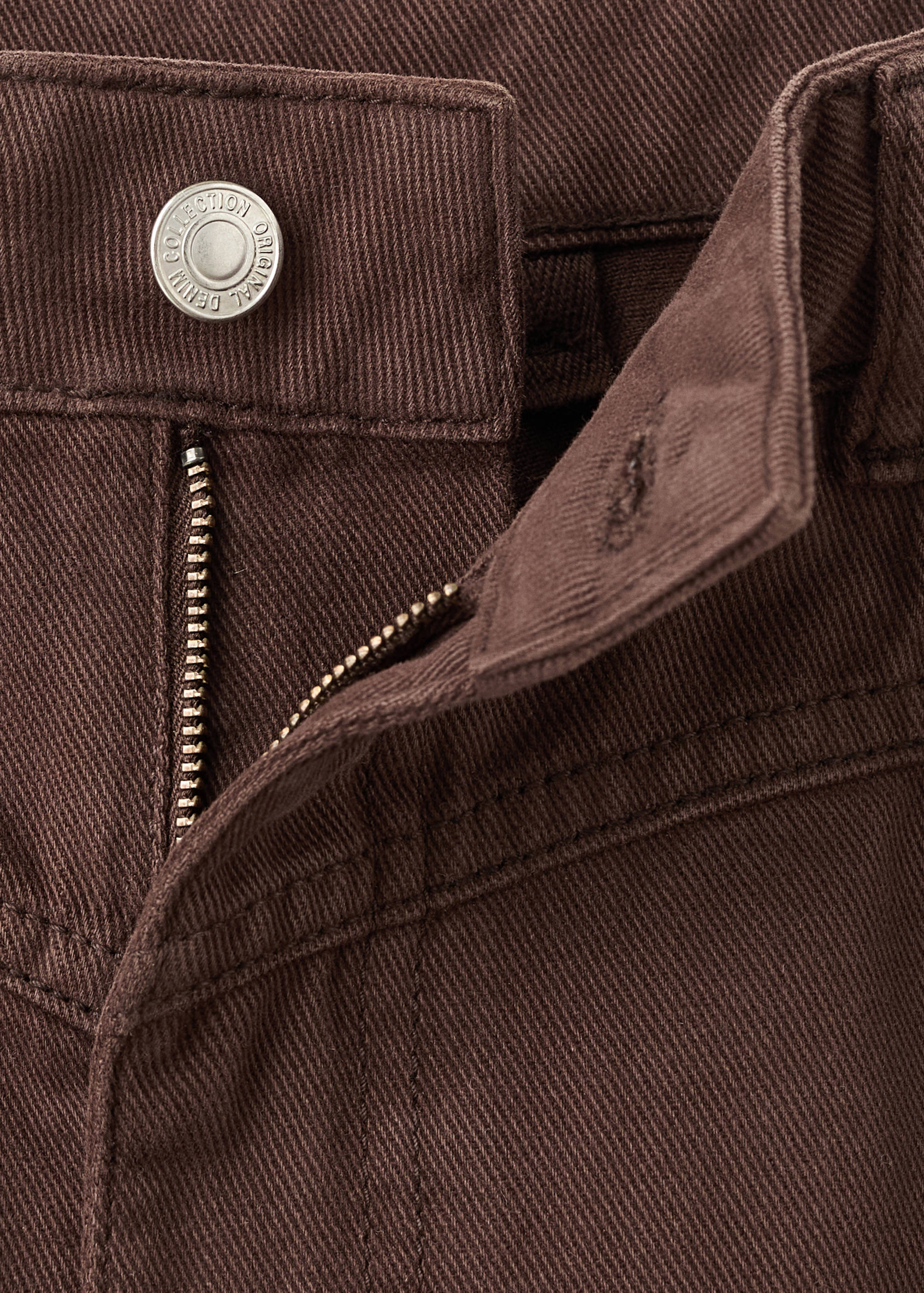 Wide leg mid-rise loose-fit jeans - Details of the article 0