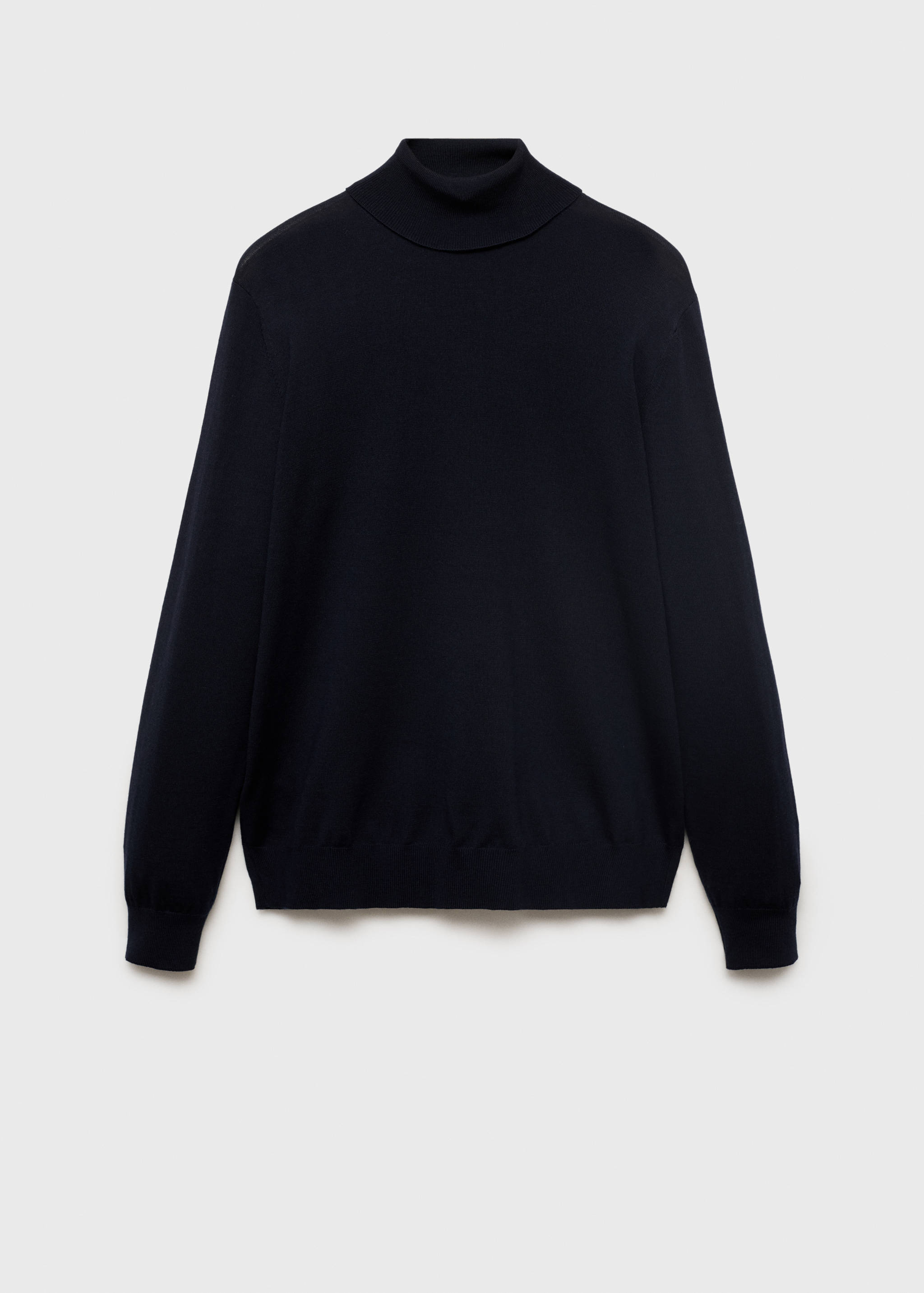 100% merino wool turtleneck sweater - Article without model