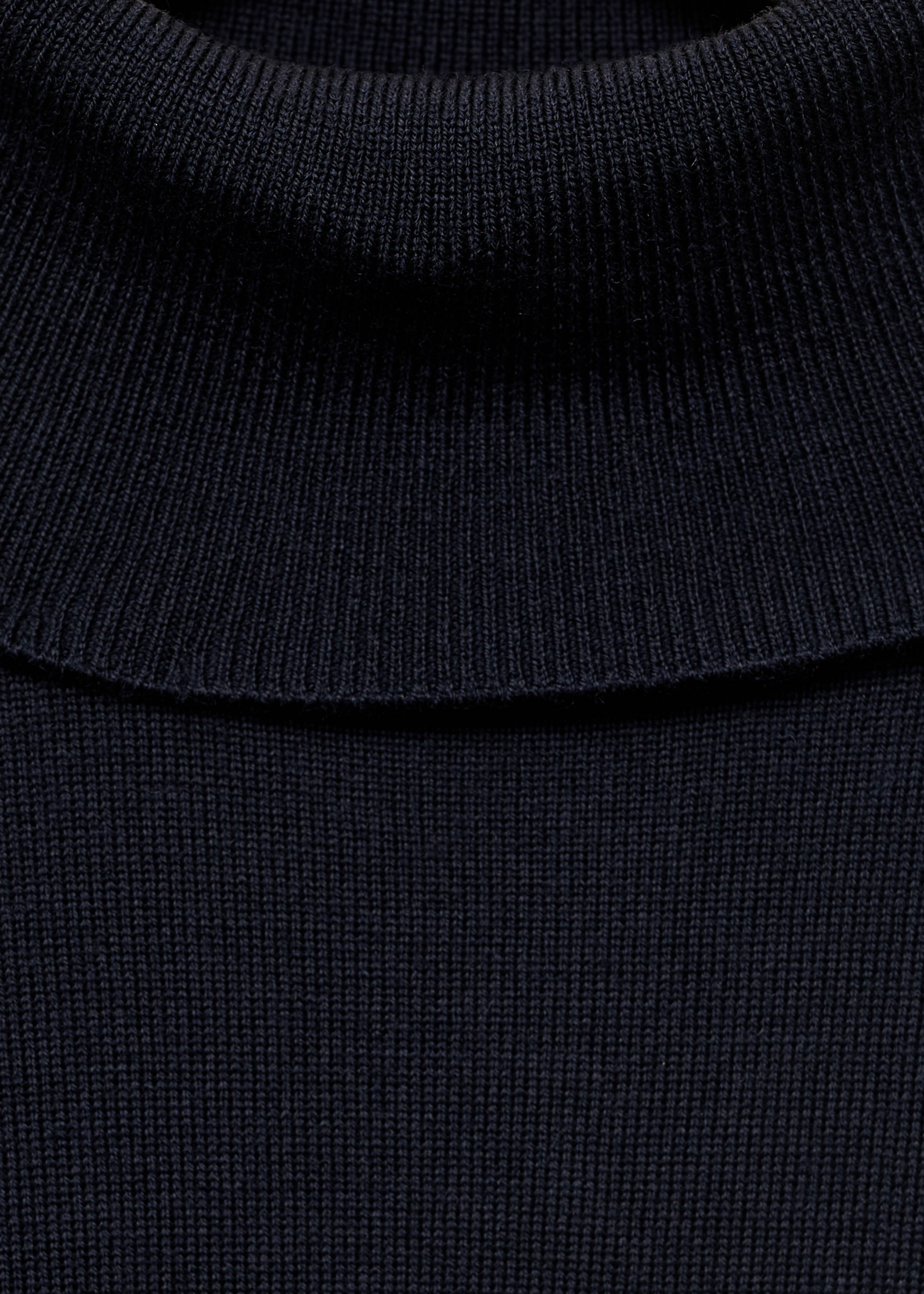 100% merino wool turtleneck sweater - Details of the article 8