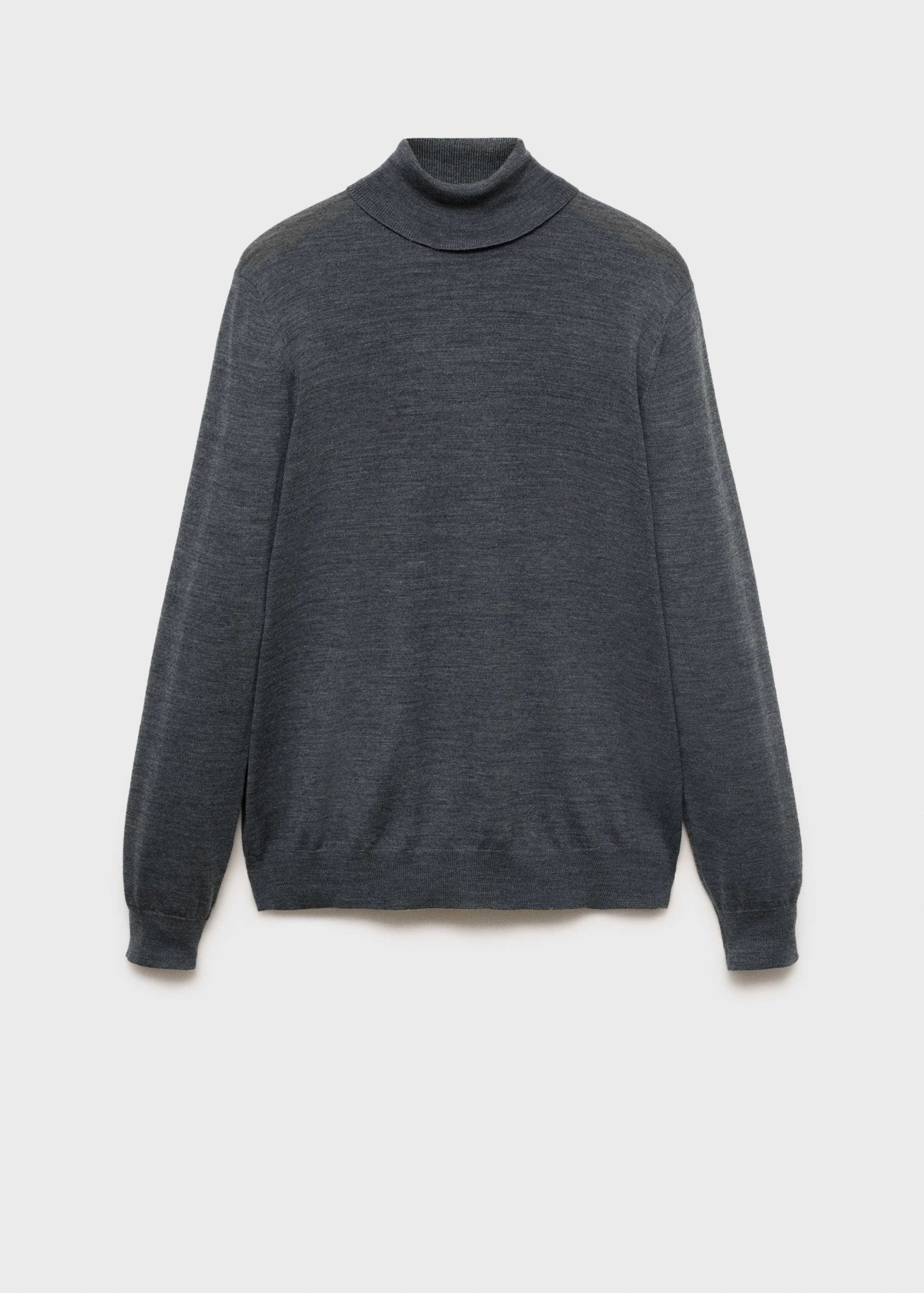 100% merino wool turtleneck sweater - Article without model