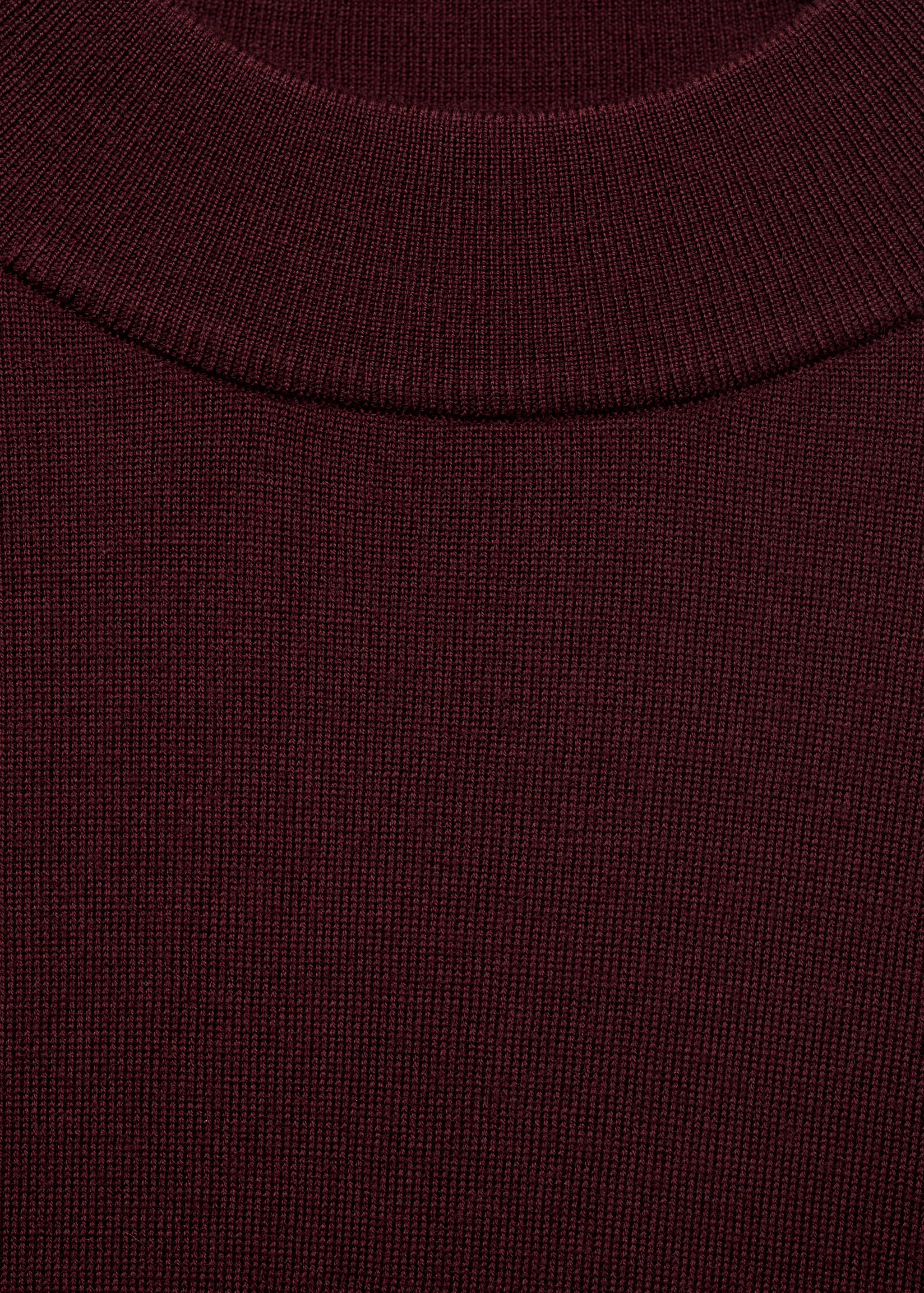 كنزة برقبة عالية 100% صوف ميرينو - تفاصيل المنتج 8