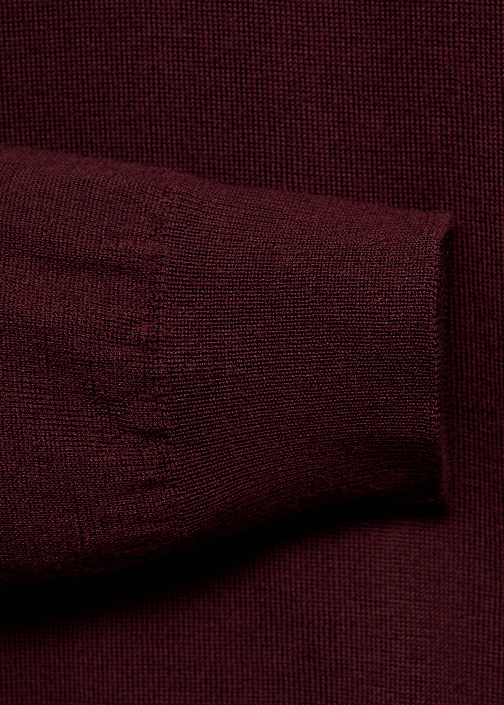 كنزة برقبة عالية 100% صوف ميرينو - تفاصيل المنتج 0