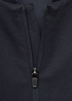 Comfort stretch zip-up hoodie — Navy 8