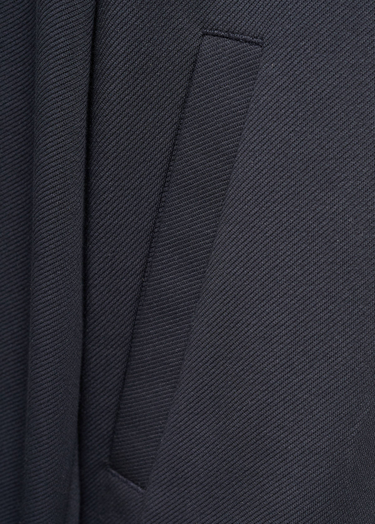 Comfort stretch zip-up hoodie — Navy