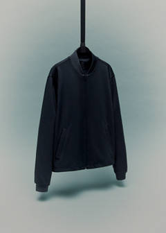 Comfort stretch zip-up hoodie — Navy 6
