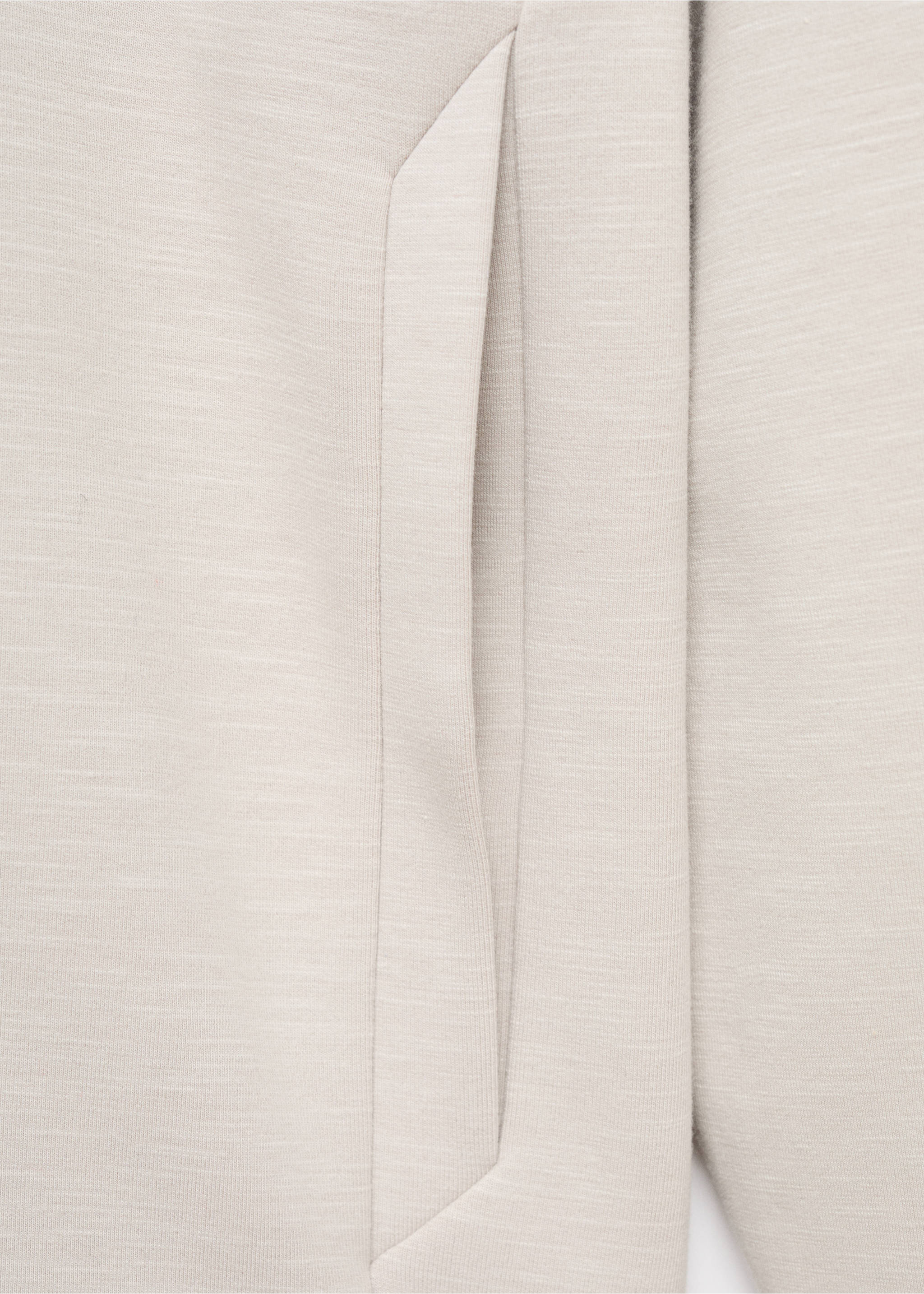 Regular-fit Thermolite® sweatshirt with pocket - Details of the article 8, Ice Grey. Ref: 17015980-00.