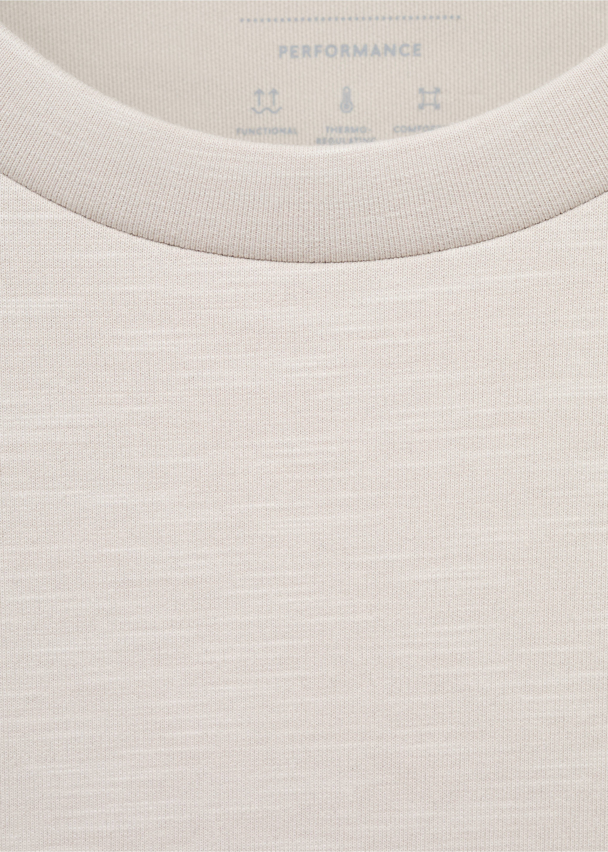 Regular-fit Thermolite® sweatshirt with pocket - Details of the article 0, Ice Grey. Ref: 17015980-00.