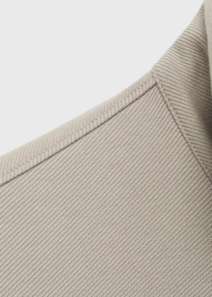 Regular-fit technical zip-up sweatshirt — Light/Pastel Grey