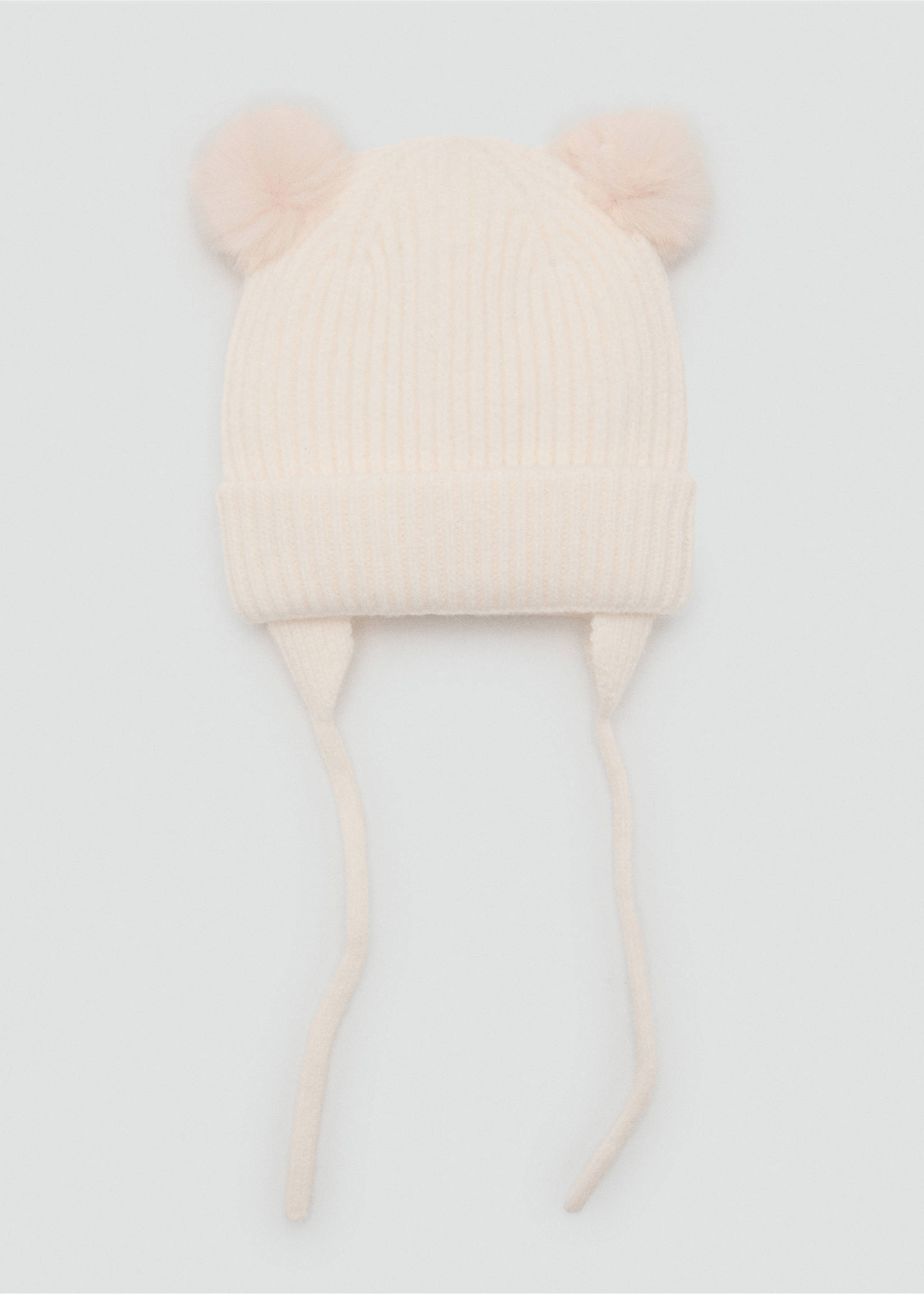 Gorro punto borlas - Artículo sin modelo, Arena. Ref: 17015985-00.