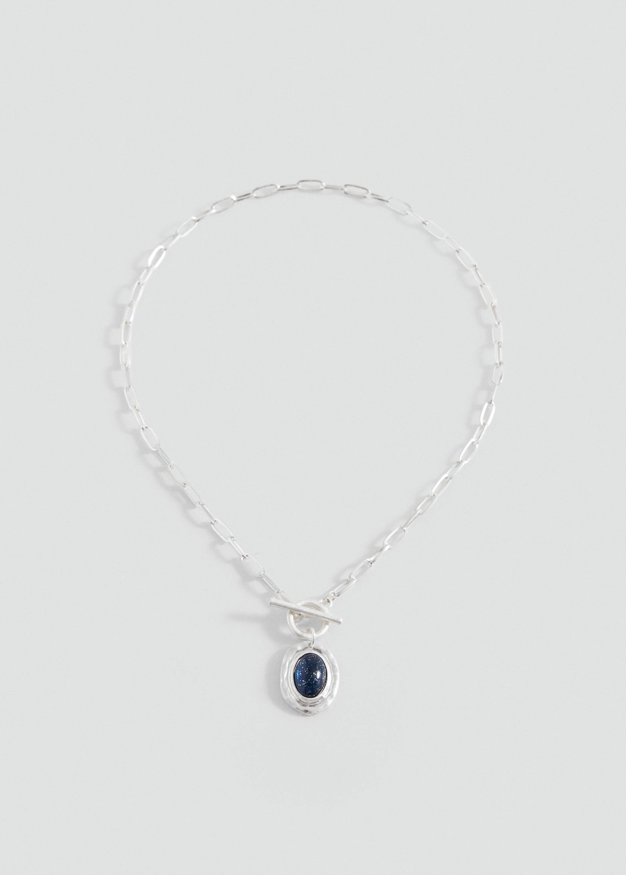 Geometric stone necklace - Article without model