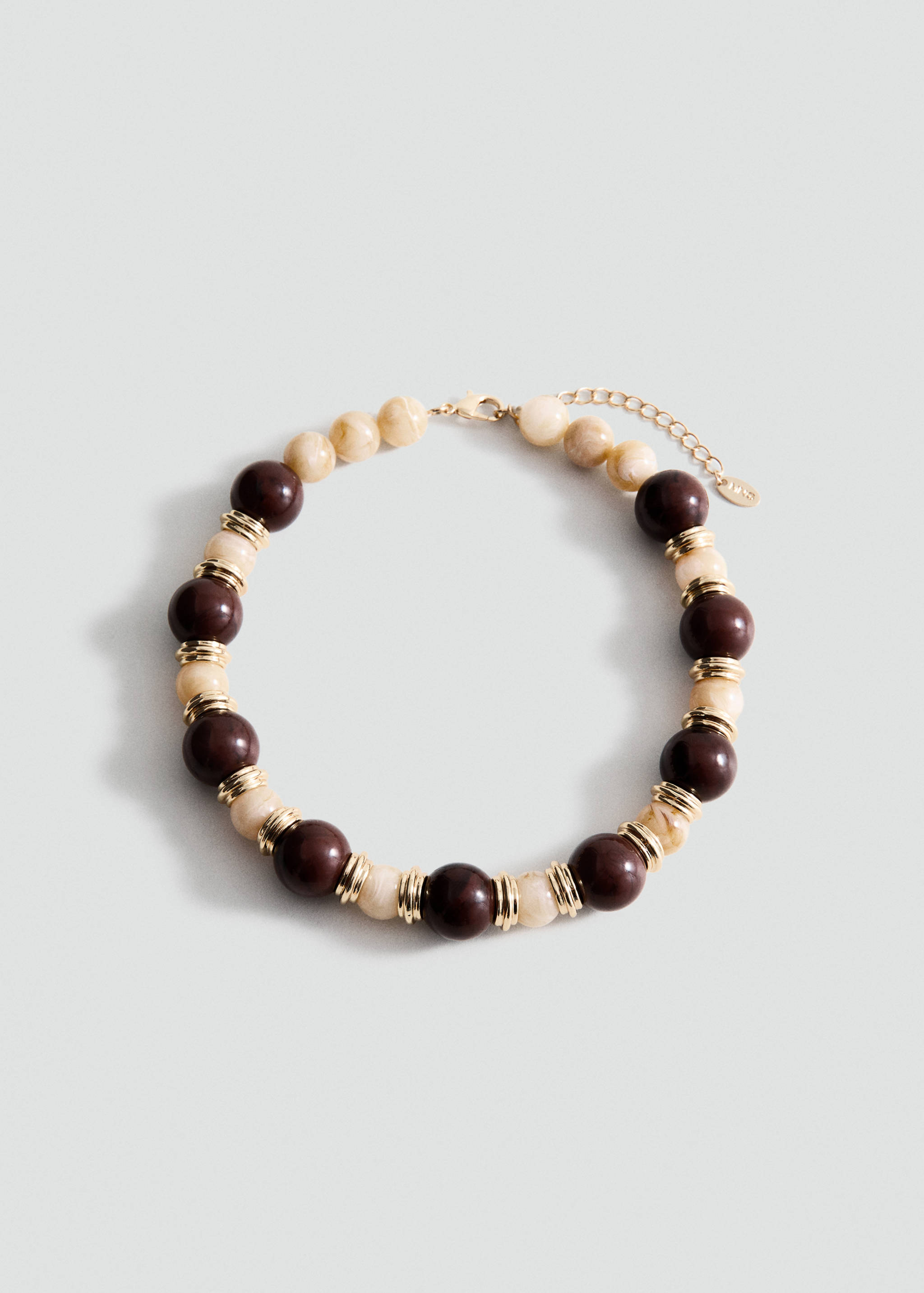 Combined beads necklace - Article without model