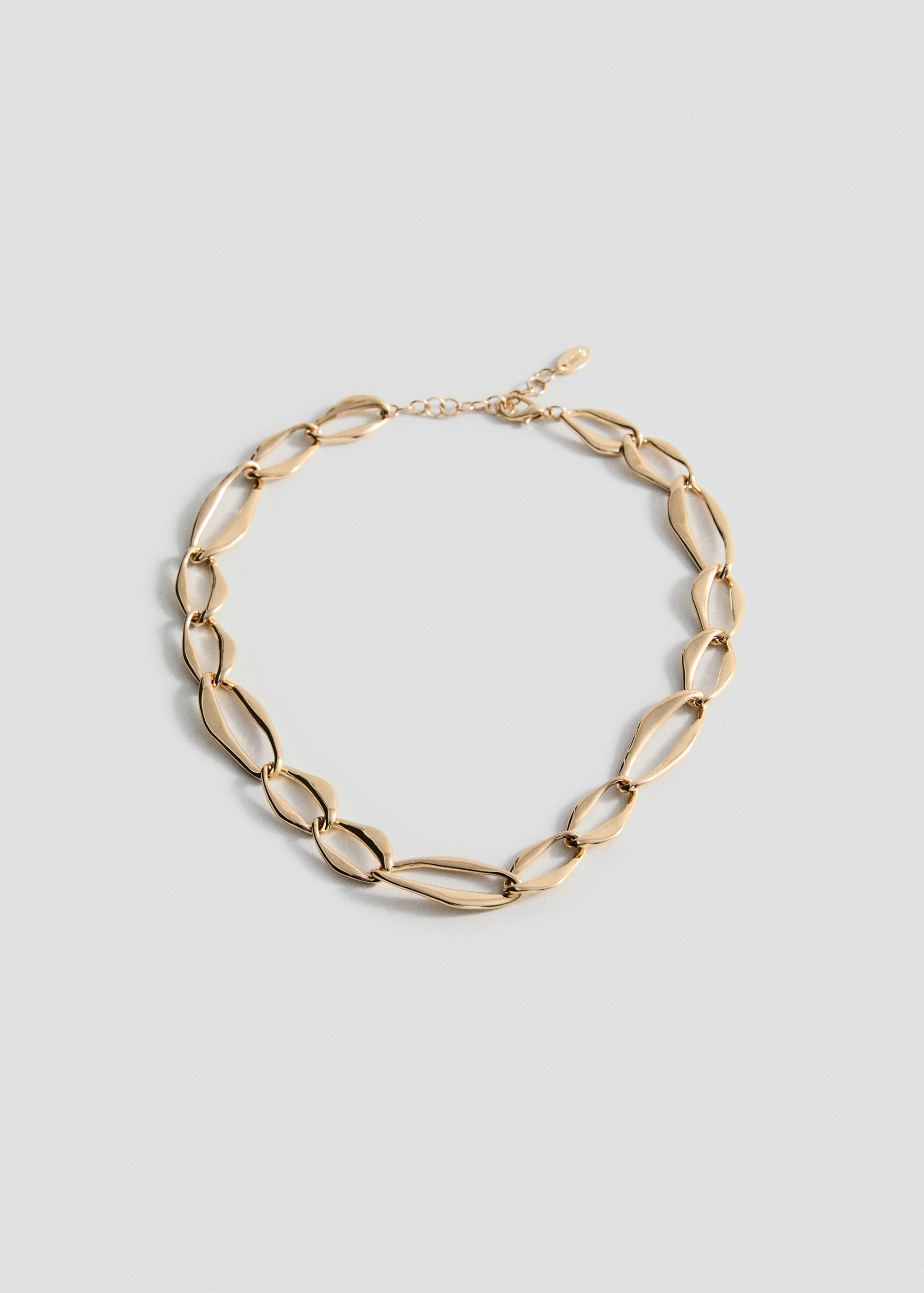 Collier maillons plats - Article sans modèle
