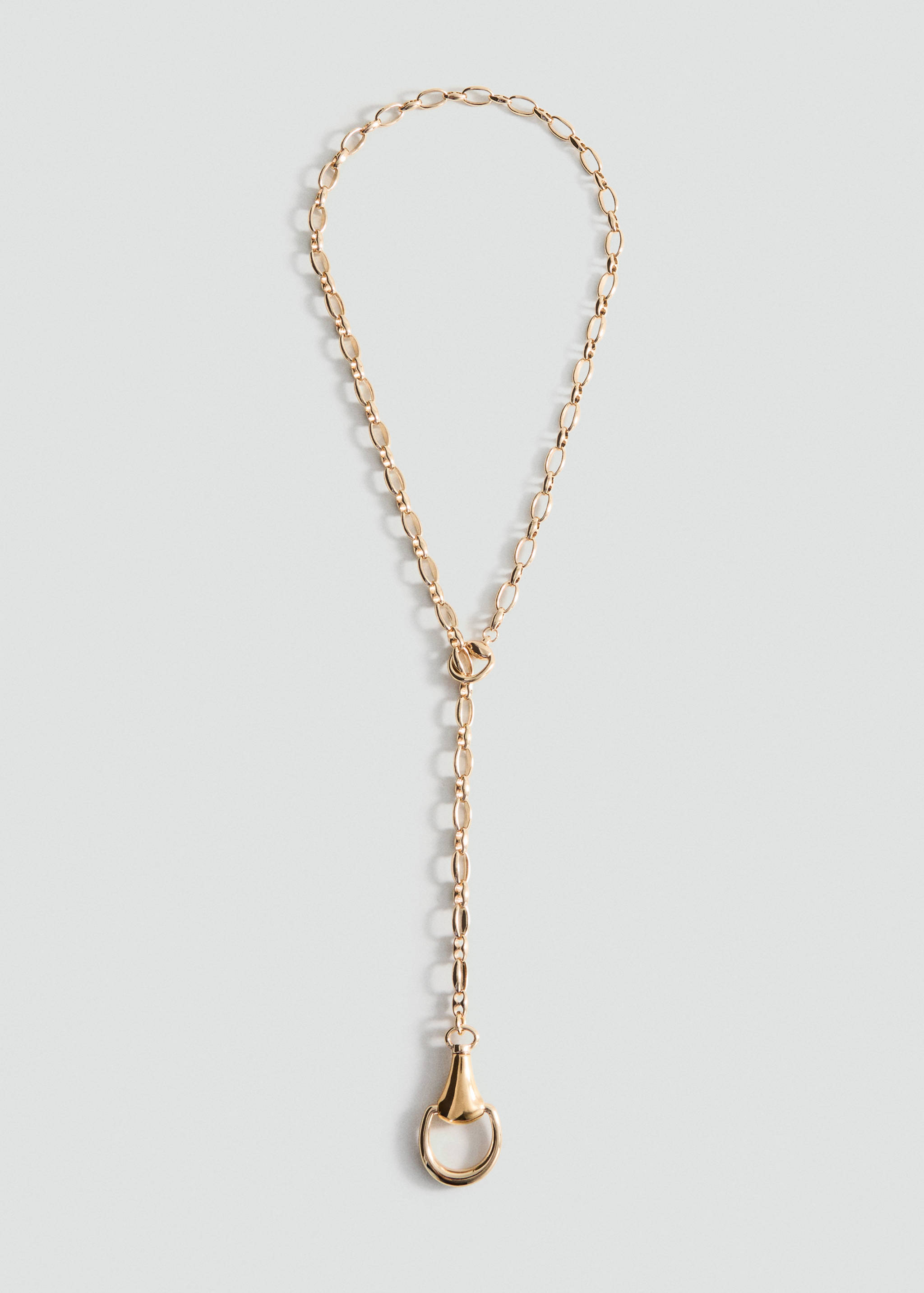 Metallic beaded pendant collar - Article without model