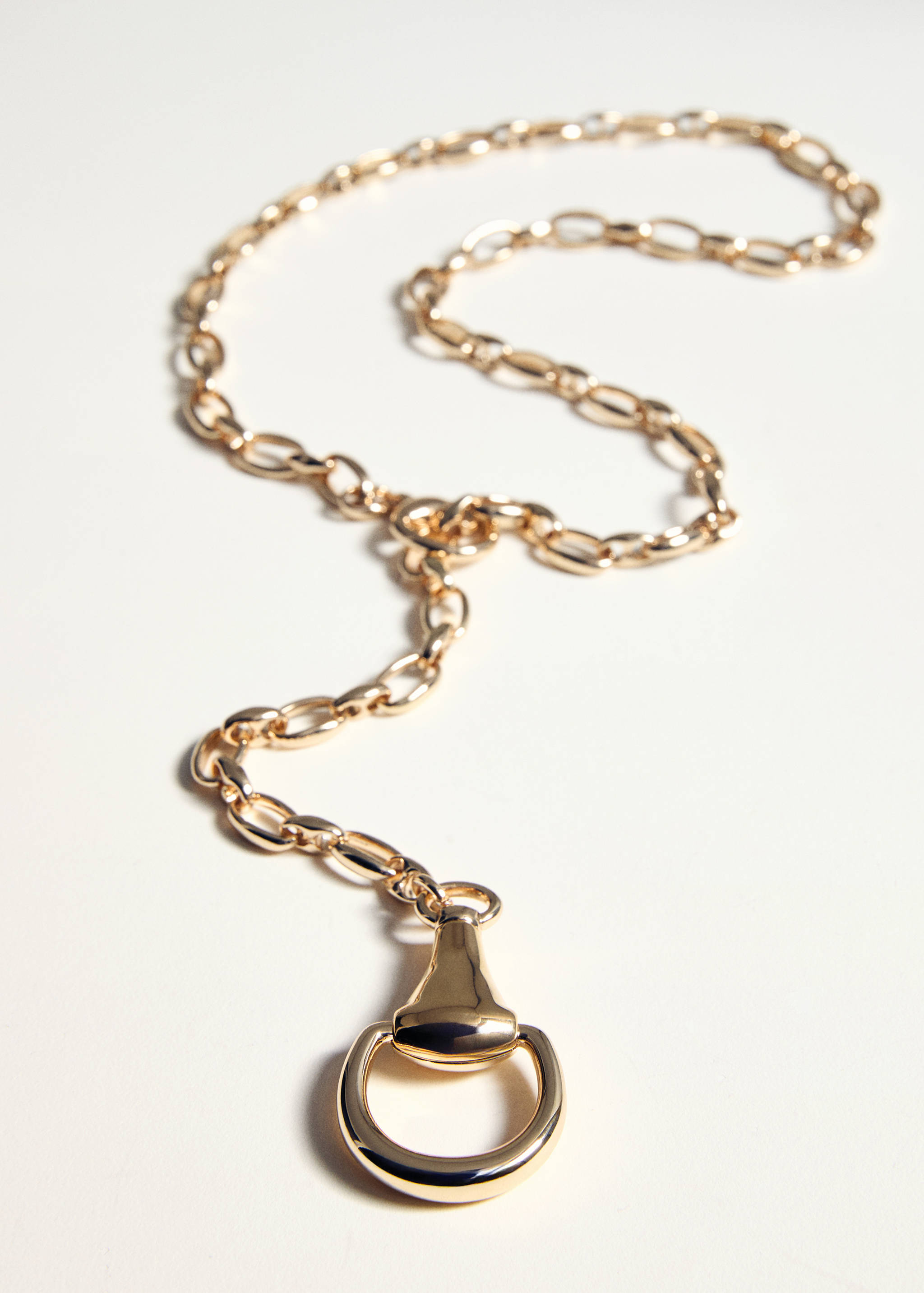 Metallic beaded pendant collar - Details of the article 5