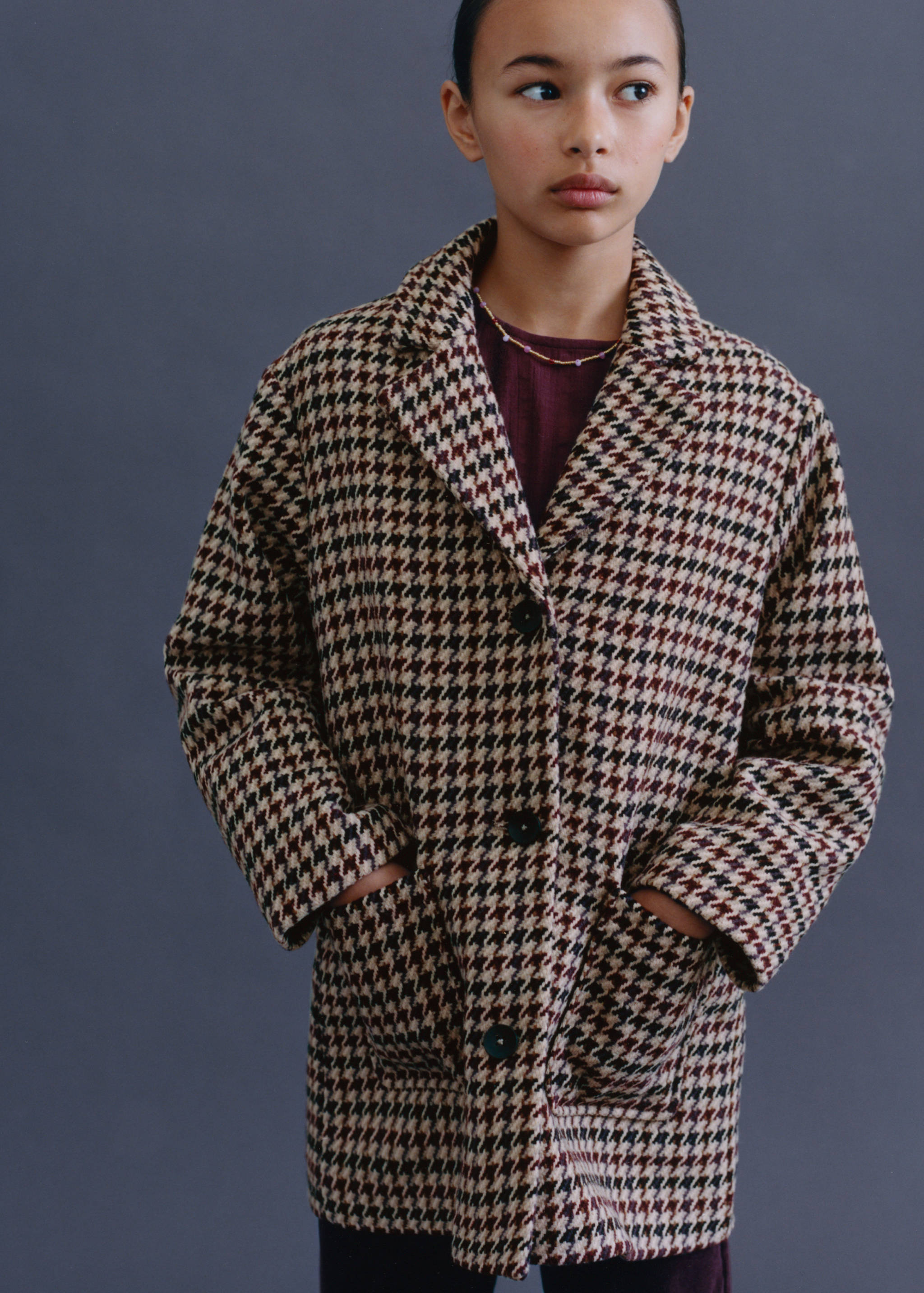 Houndstooth coat - Details of the article 5