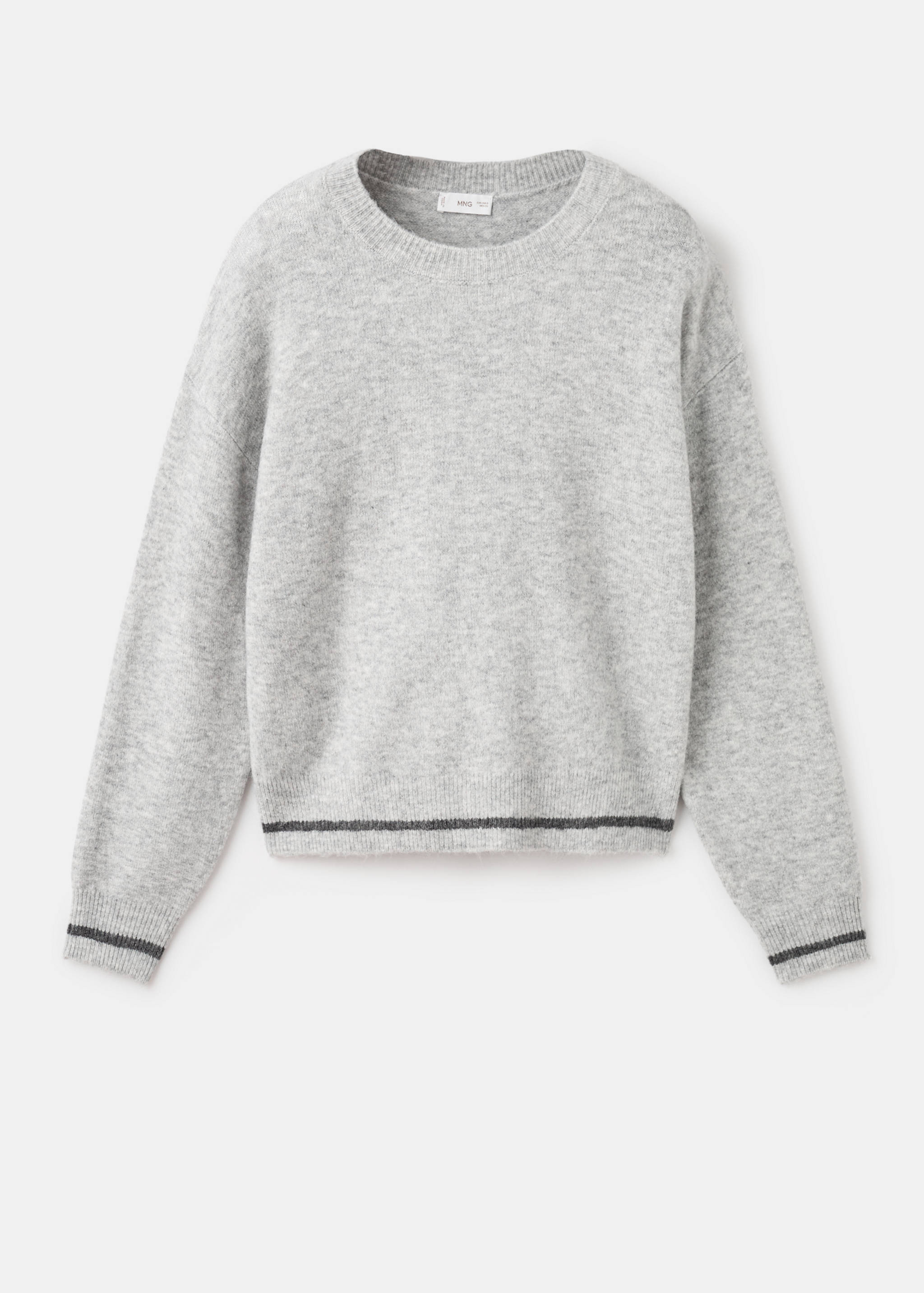 Strickpullover mit Stickmotiven - Artikel ohne Model