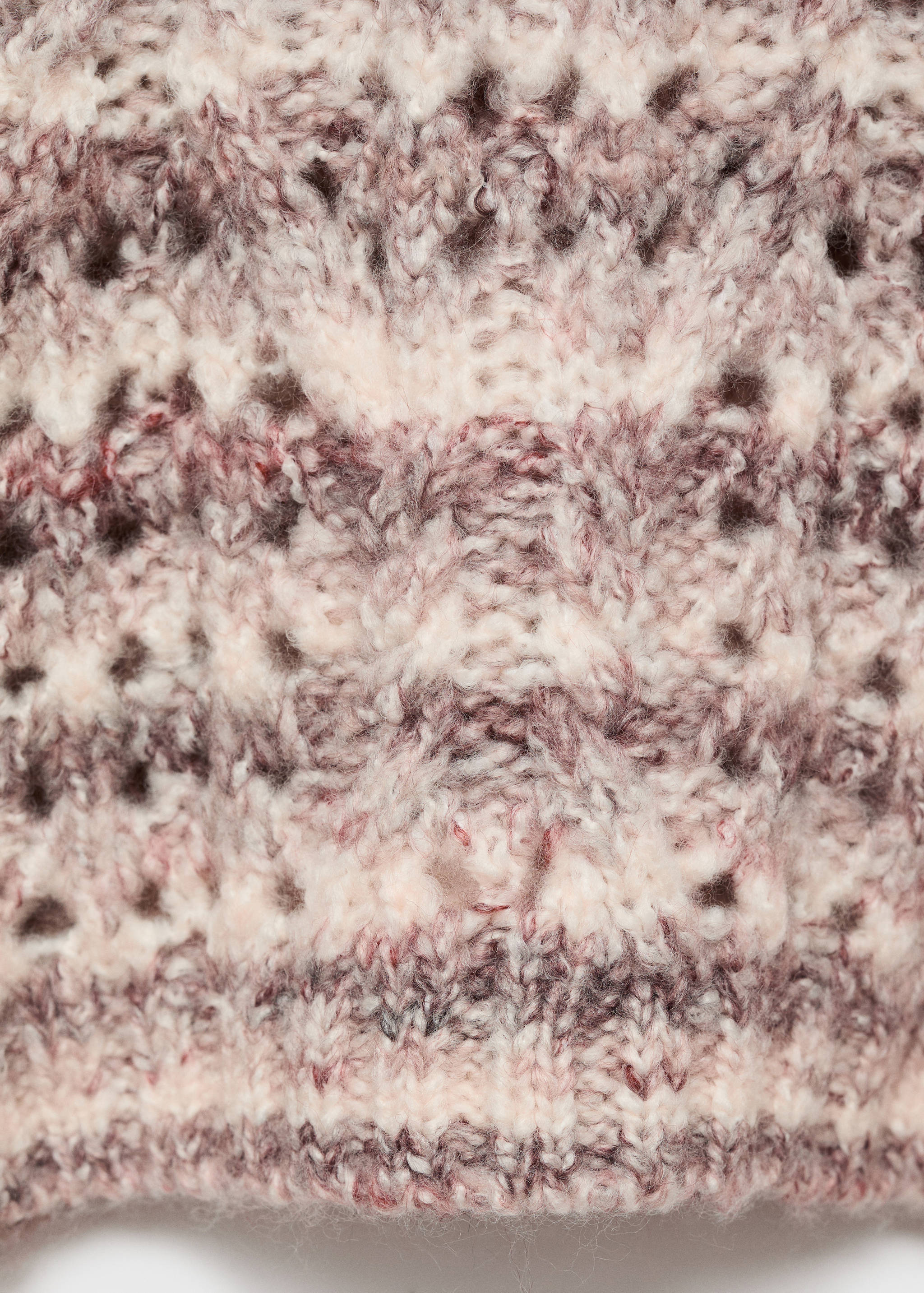 Marbled knitted sweater - Details of the article 0