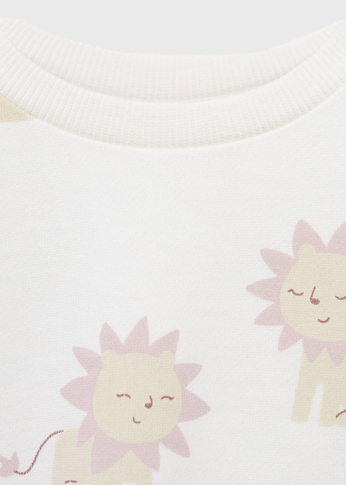 Lion print sweatshirt — Off White