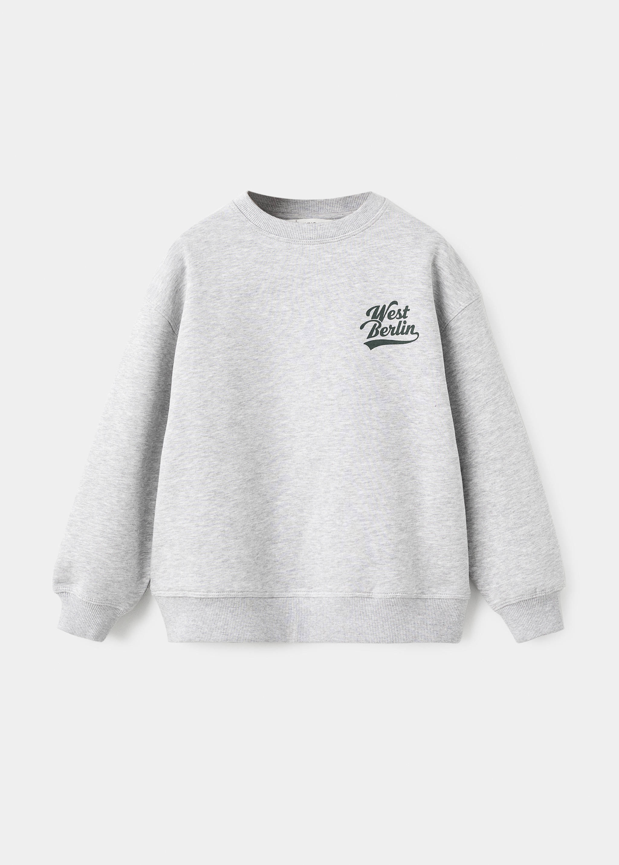 Sweat-shirt coton imprimé - Article sans modèle