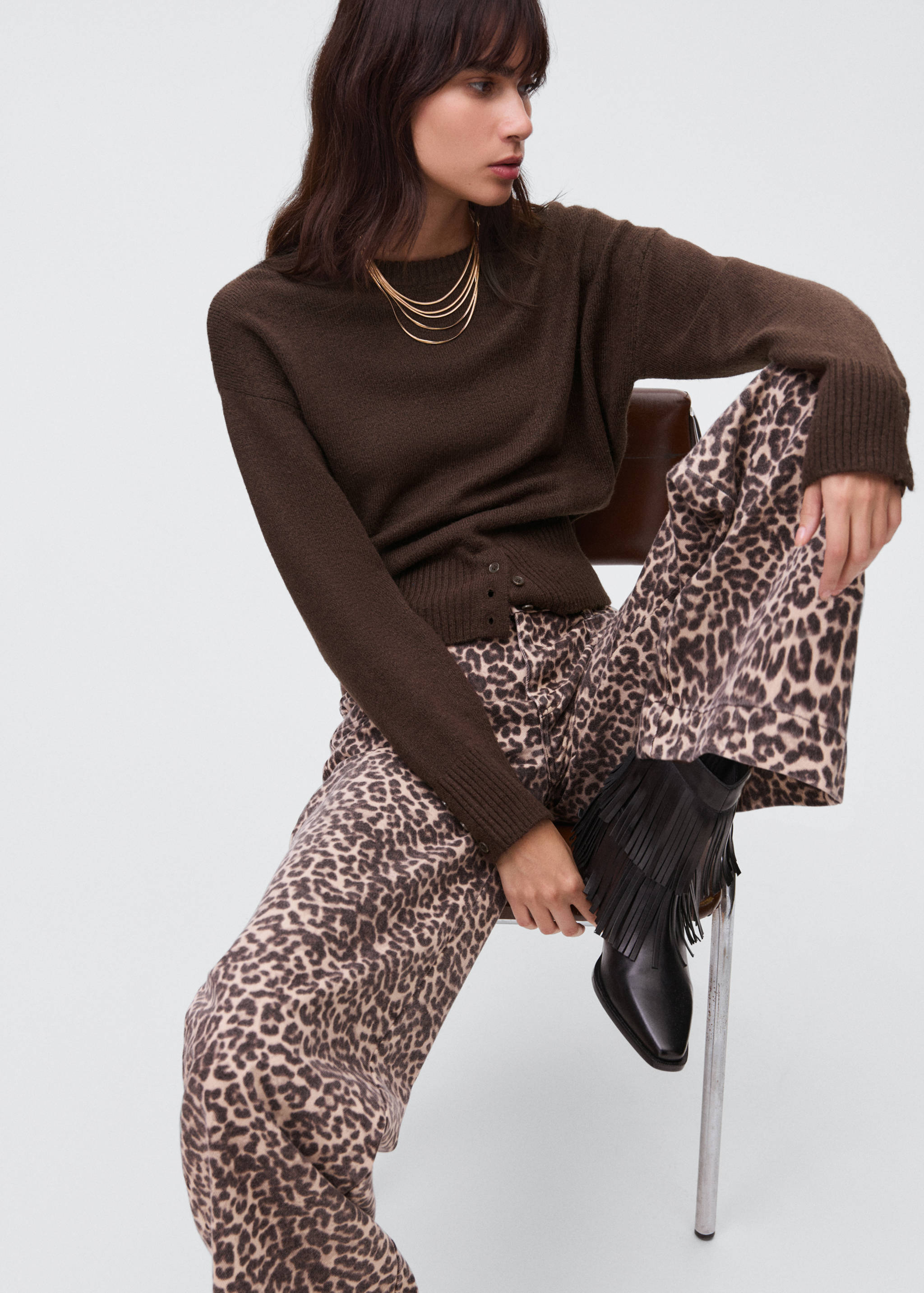 Gombos kötött felső - A termék adatai 2