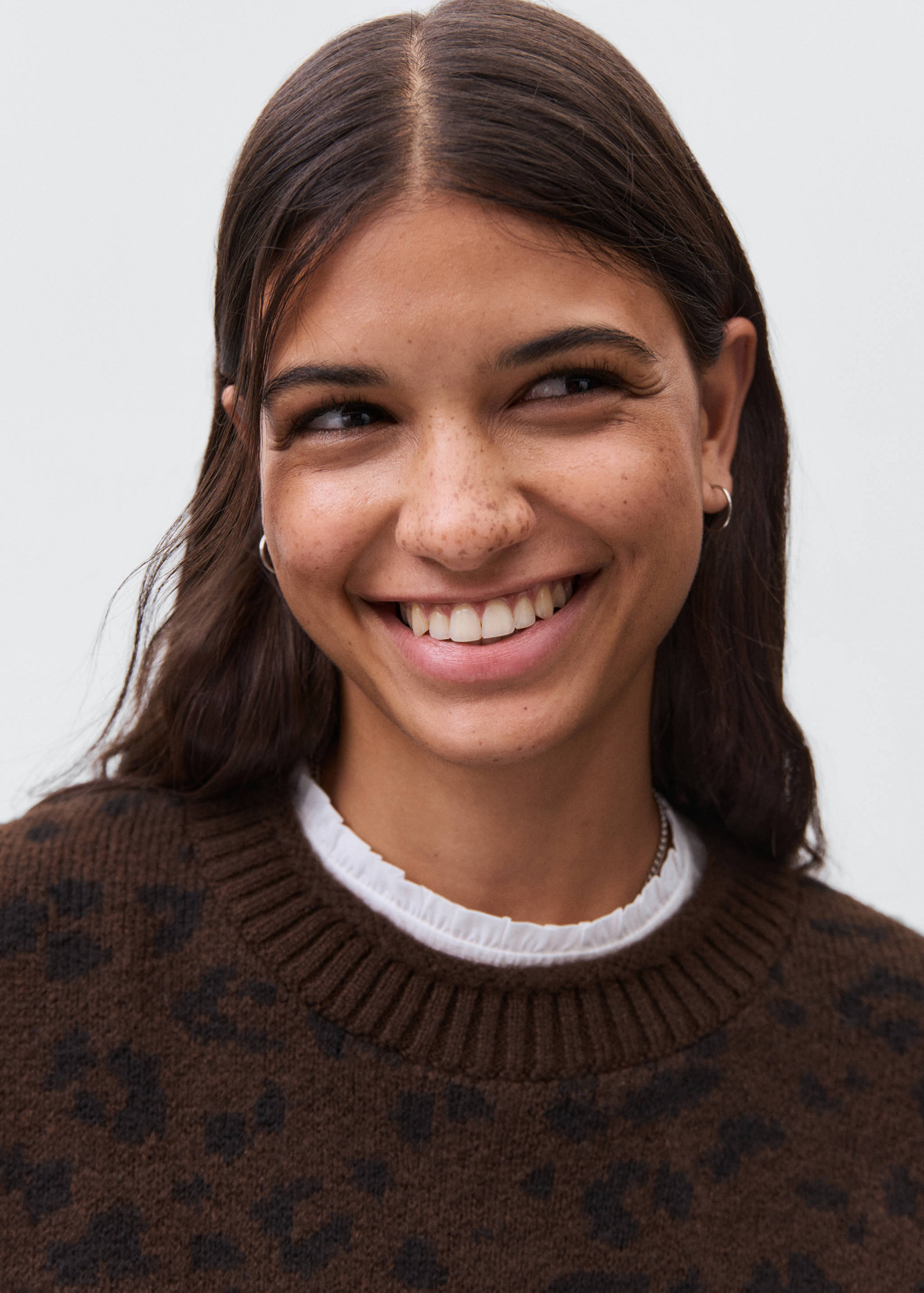 Leopard pattern sweater - Details of the article 1