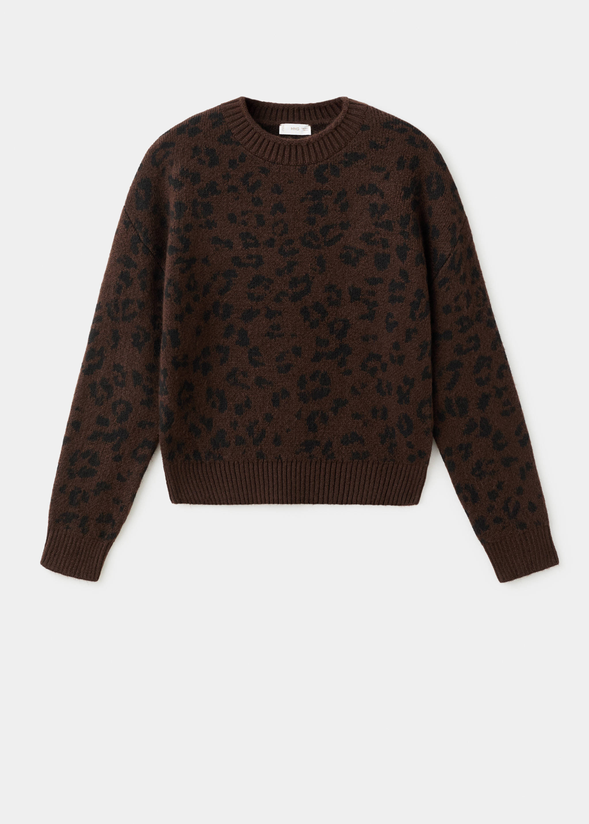 Leopard pattern sweater - Article without model