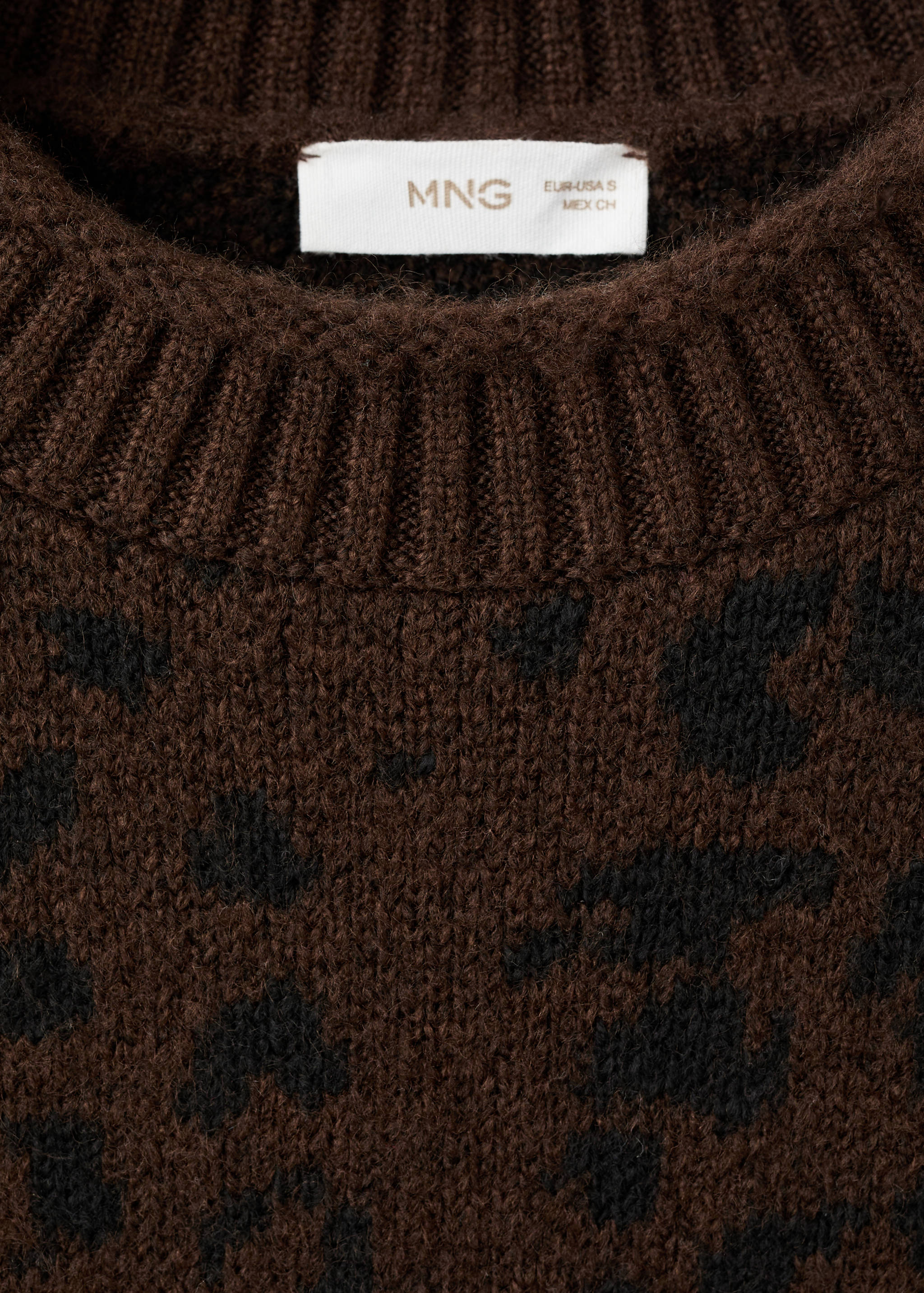 Leopard pattern sweater - Details of the article 8