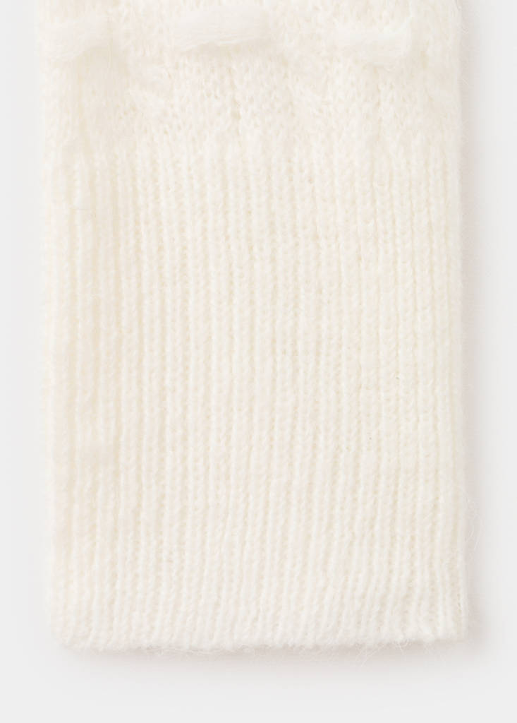 Strapless top — White