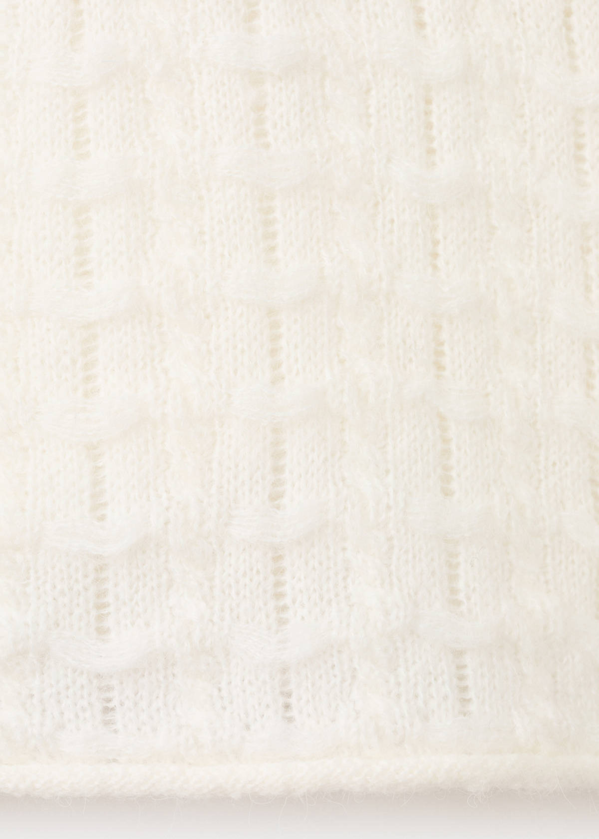 Strapless top — White