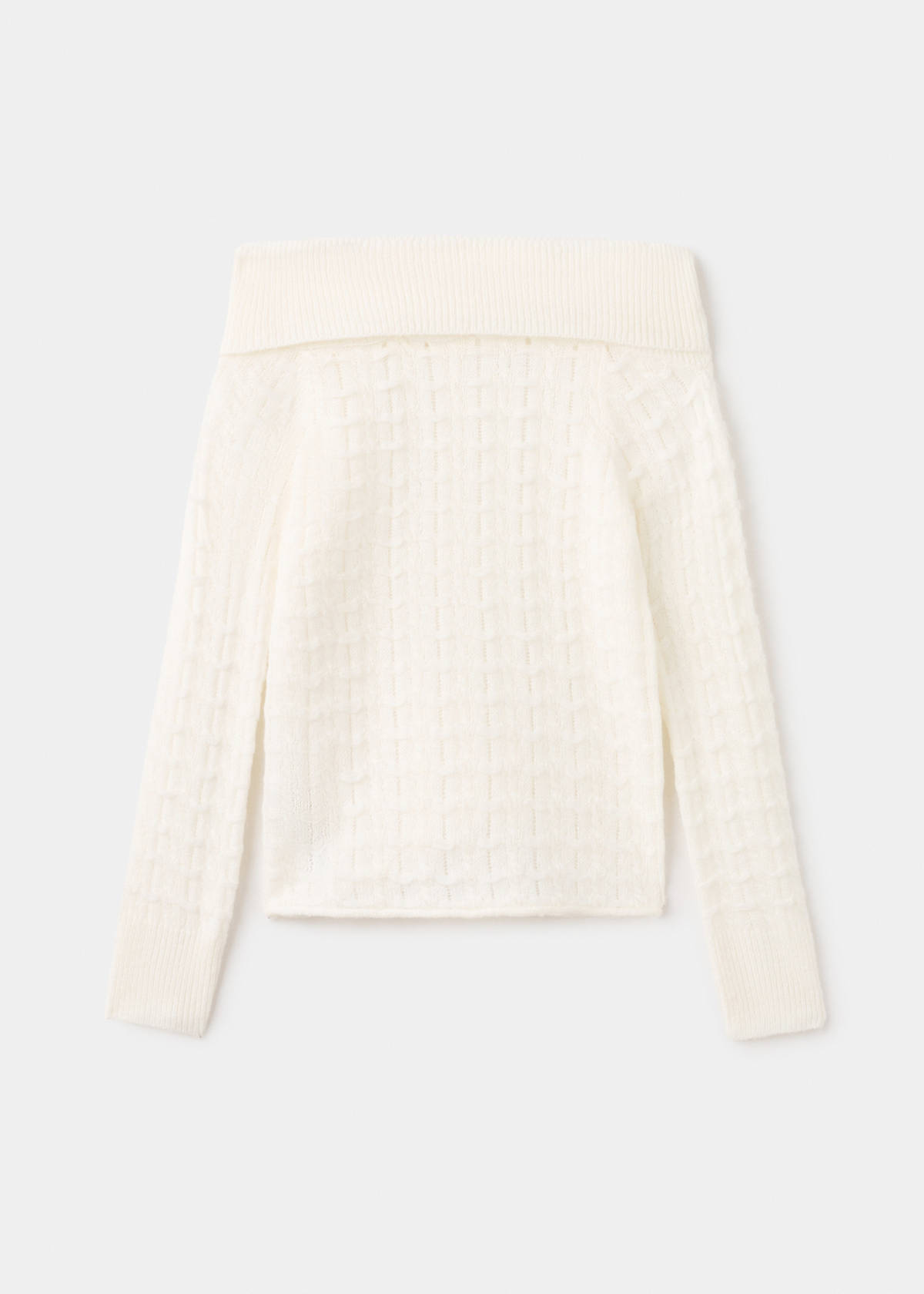 Strapless top — White