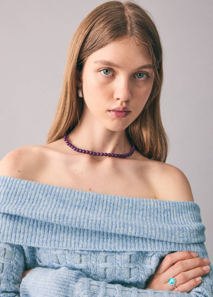 Strapless top — Blue