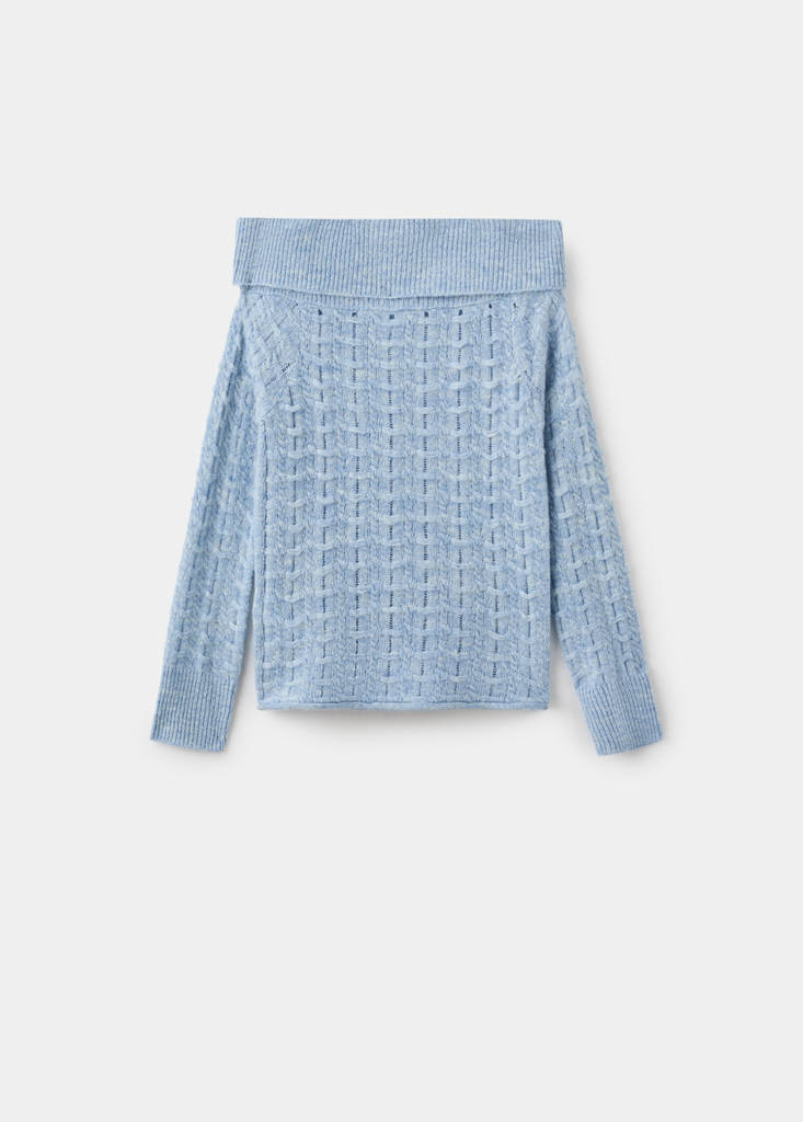 Strapless top — Blue