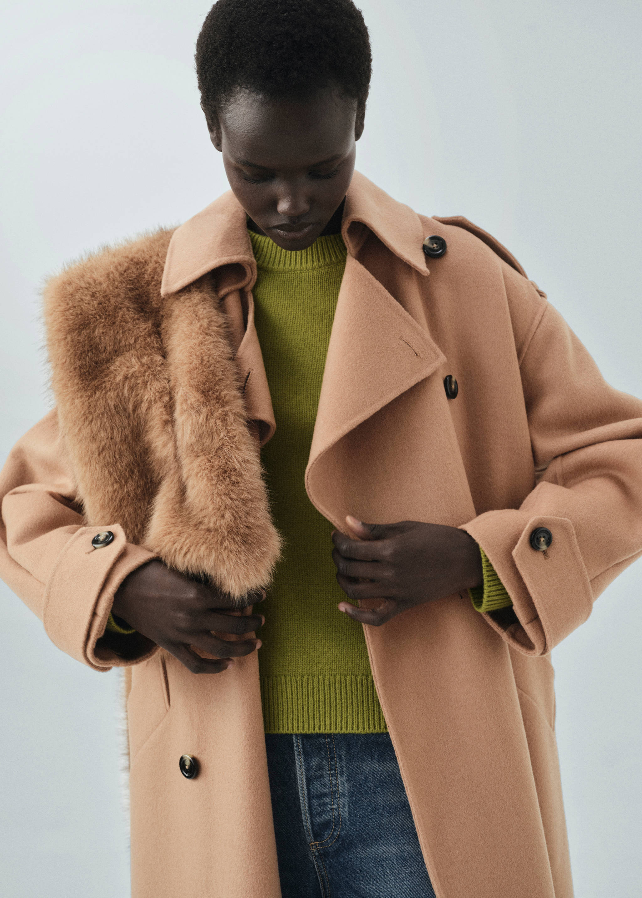 Chunky-knit wool sweater - Details of the article 1