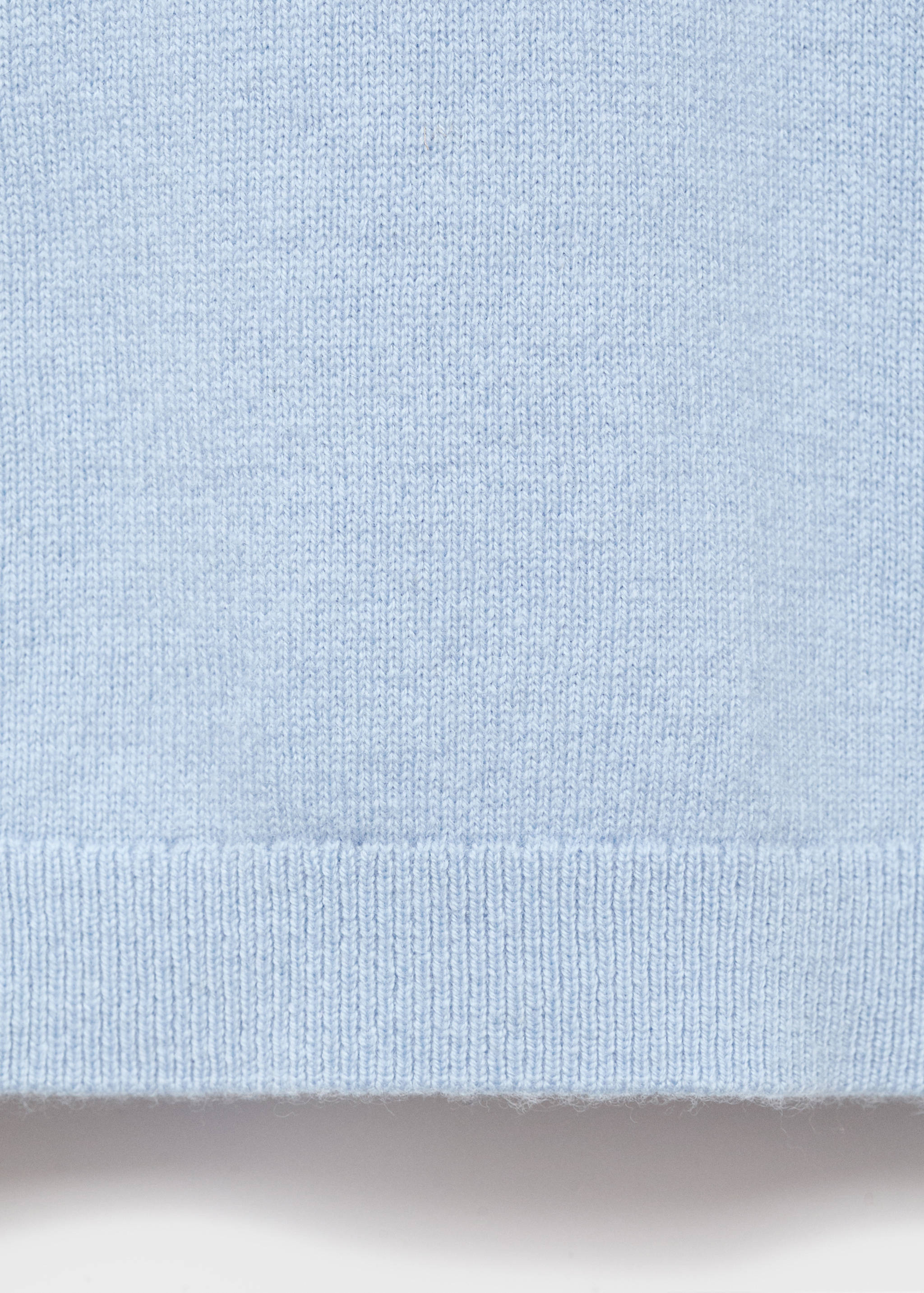 Pulover de lână cu mânecă scurtă - Detaliu al articolului 0